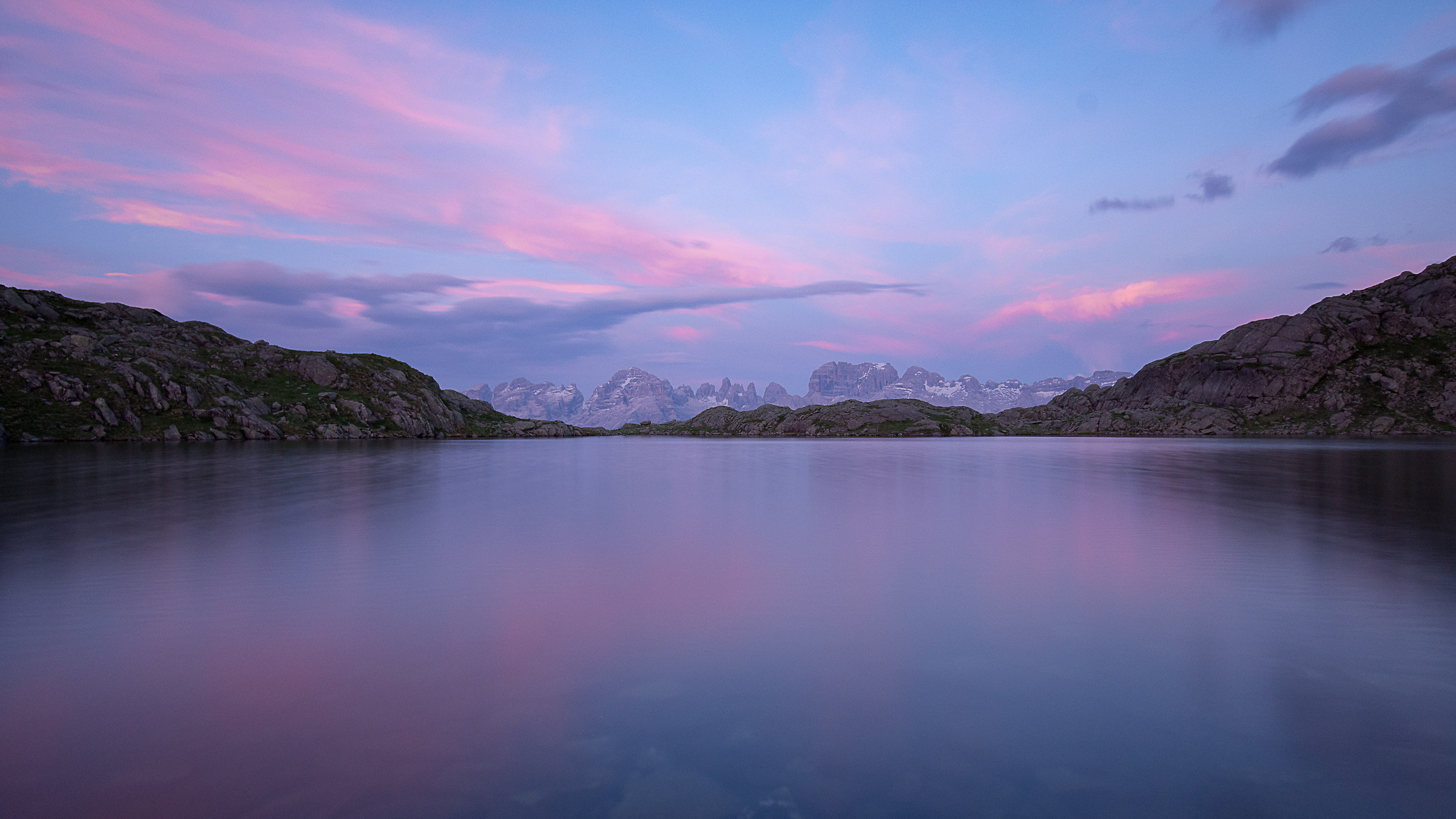 Sunset from Black Lake