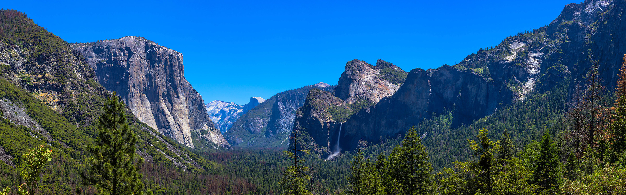 Yosemite Valley - panoramic 15 photos