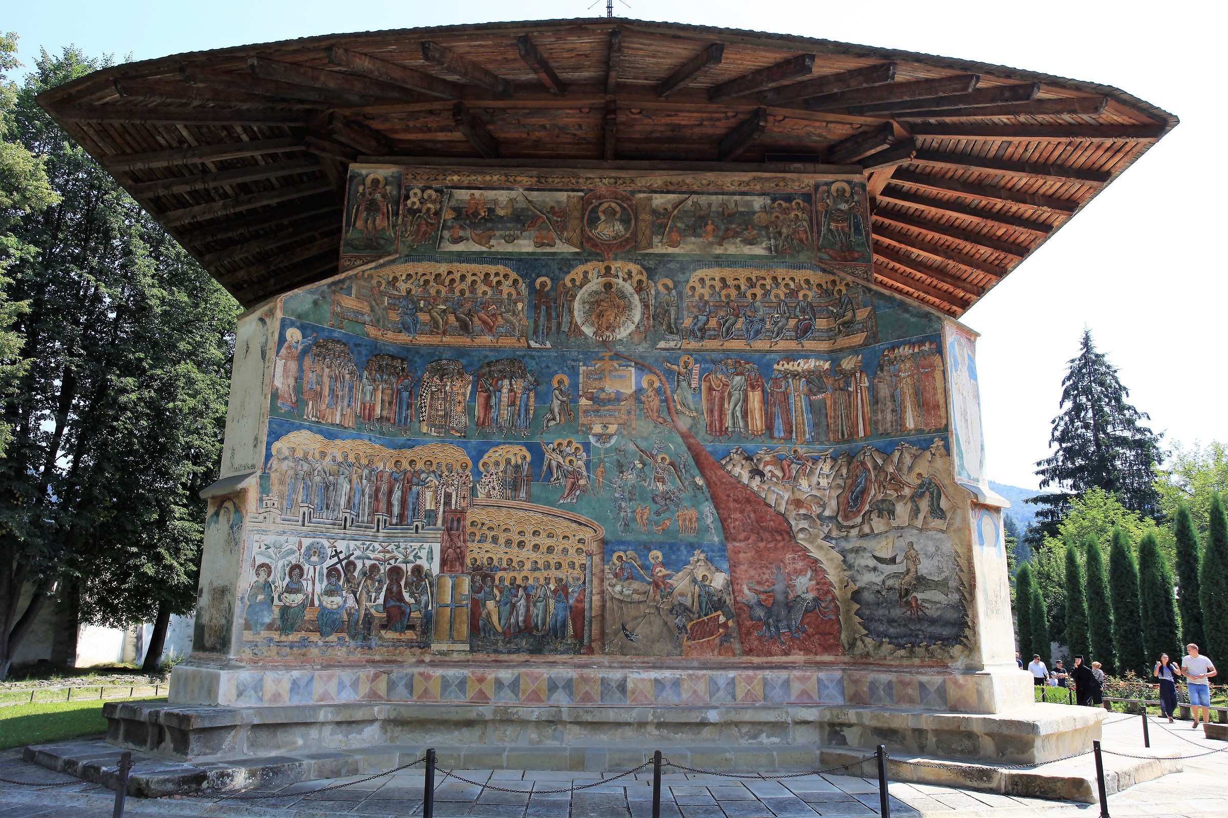 Monastery of Voronet Romania 2