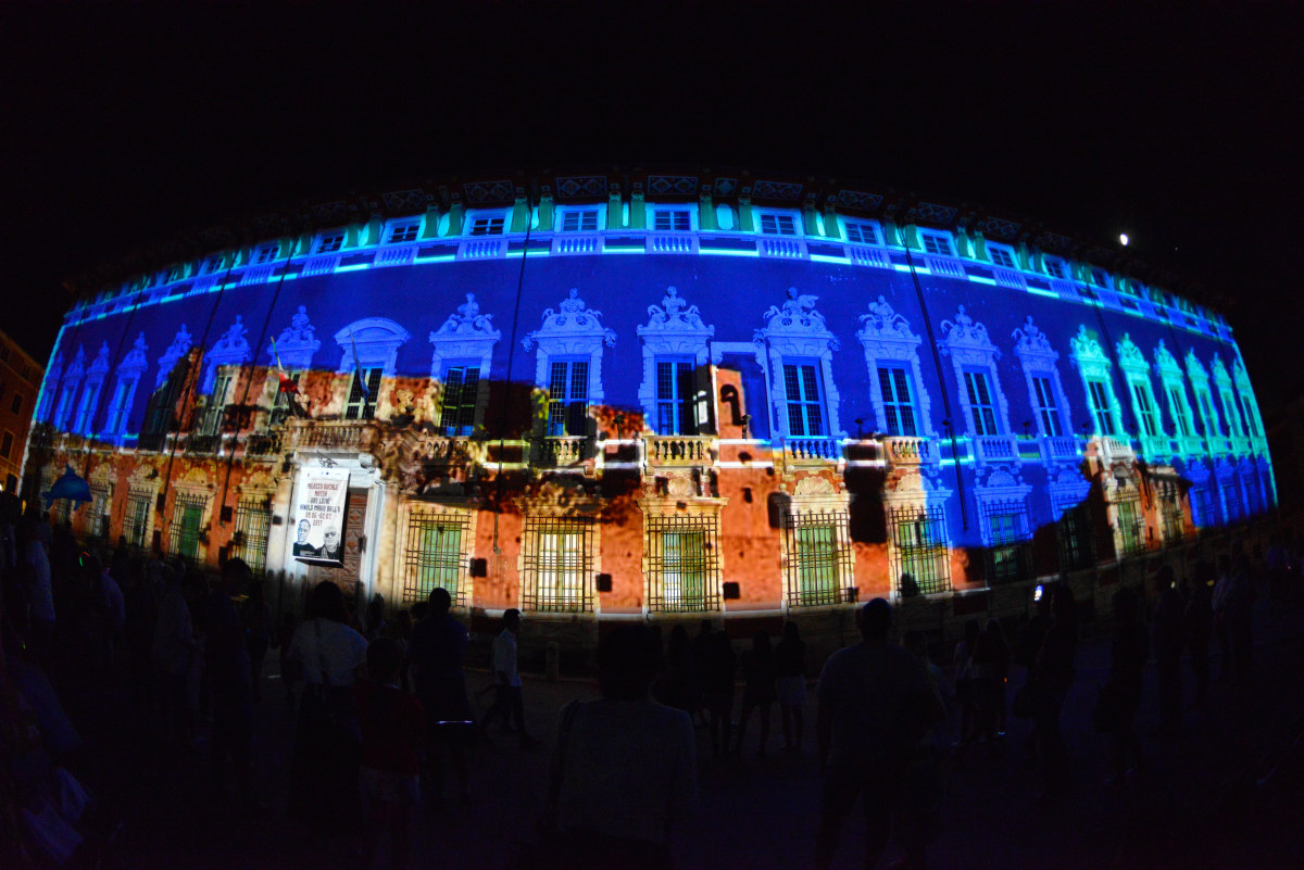 White Night Massacre of Ducal Palace lights