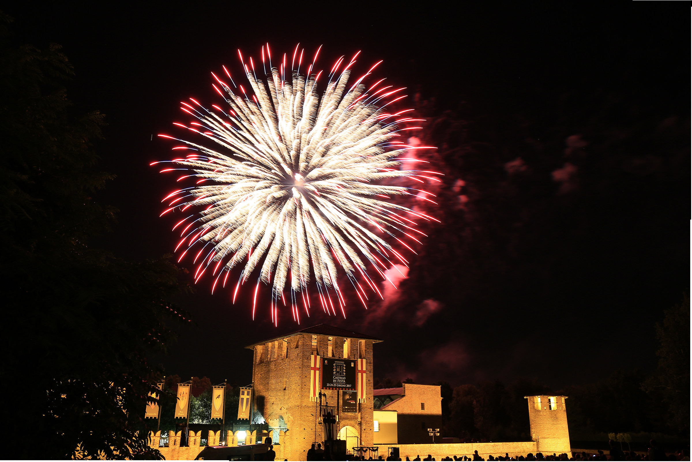 Fireworks at Legnano MI