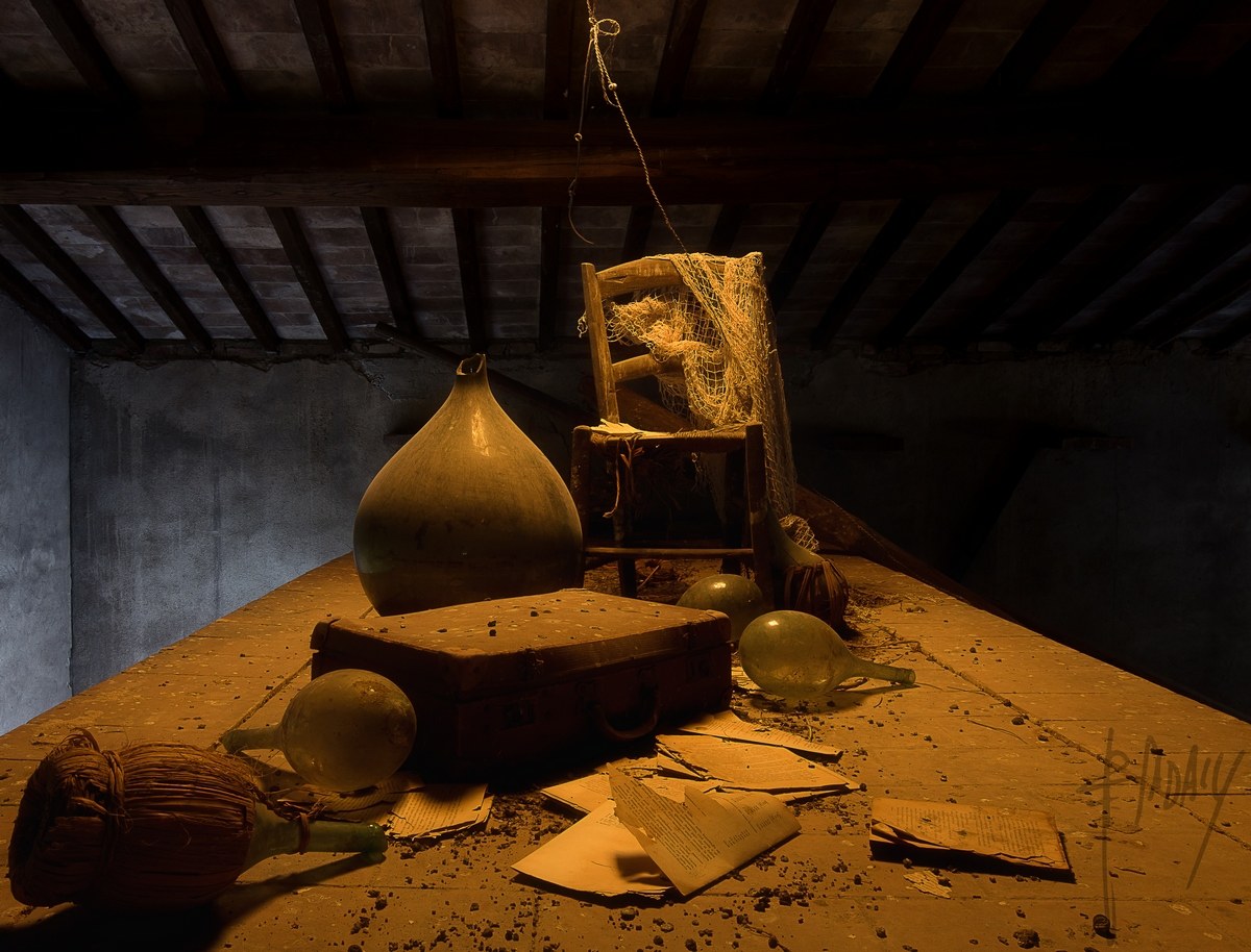 Ricordi di mare in soffitta