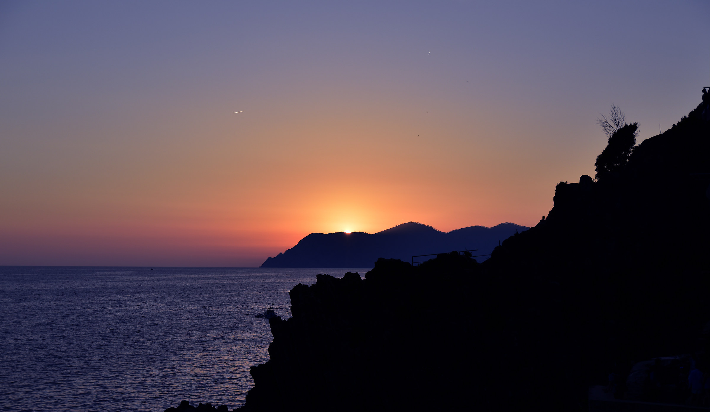 Sunset Cinque Terre