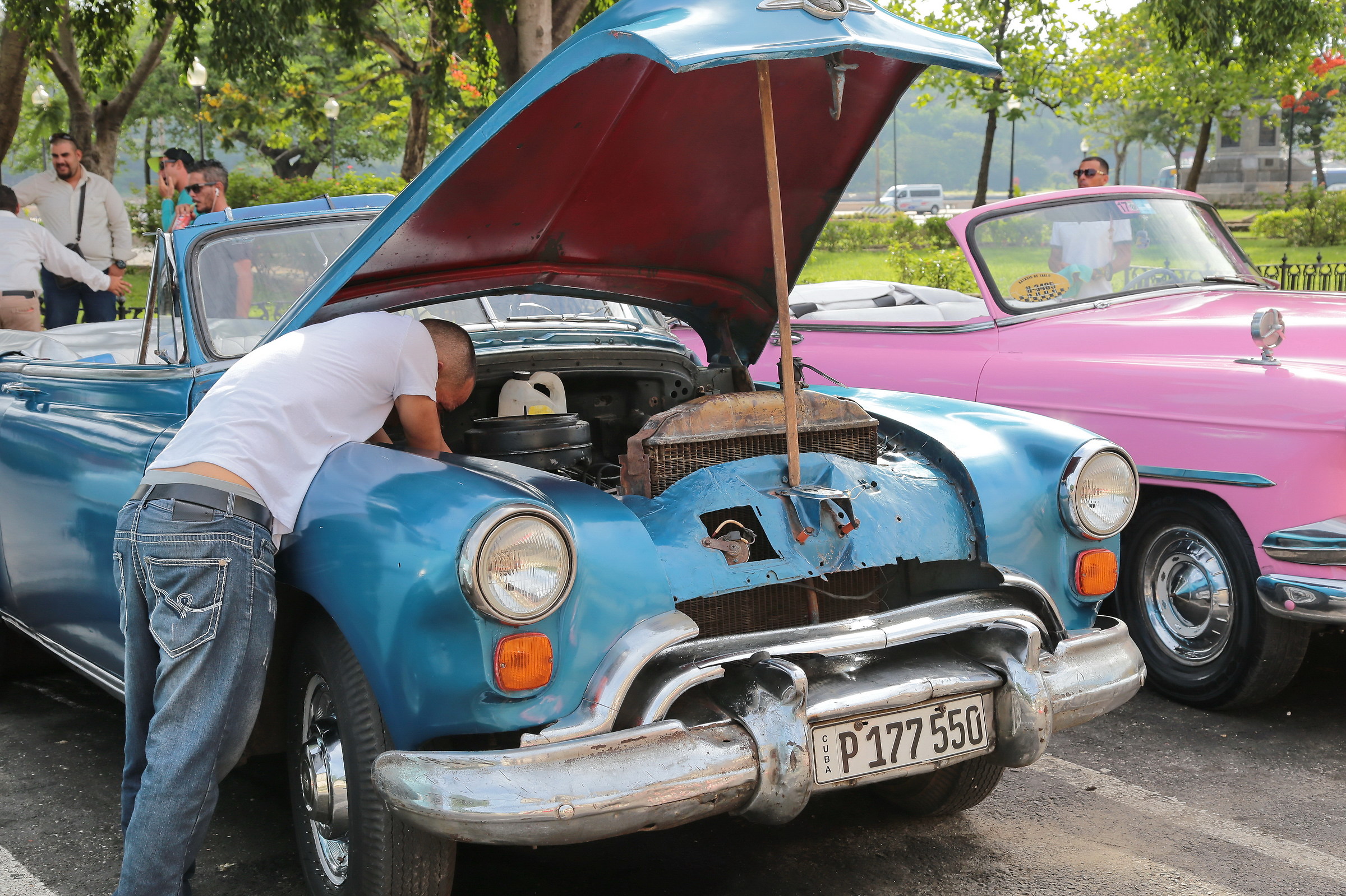 Sometimes they break ...