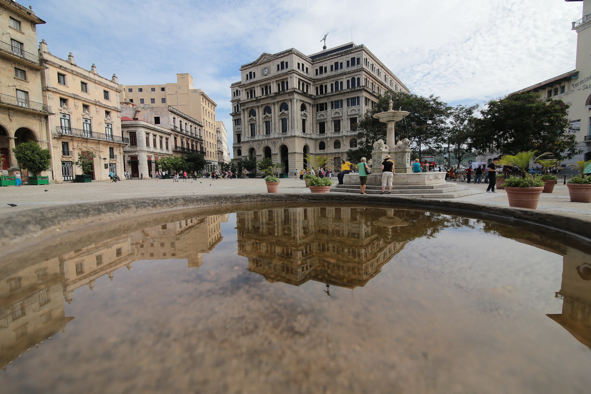 Reflections in the square
