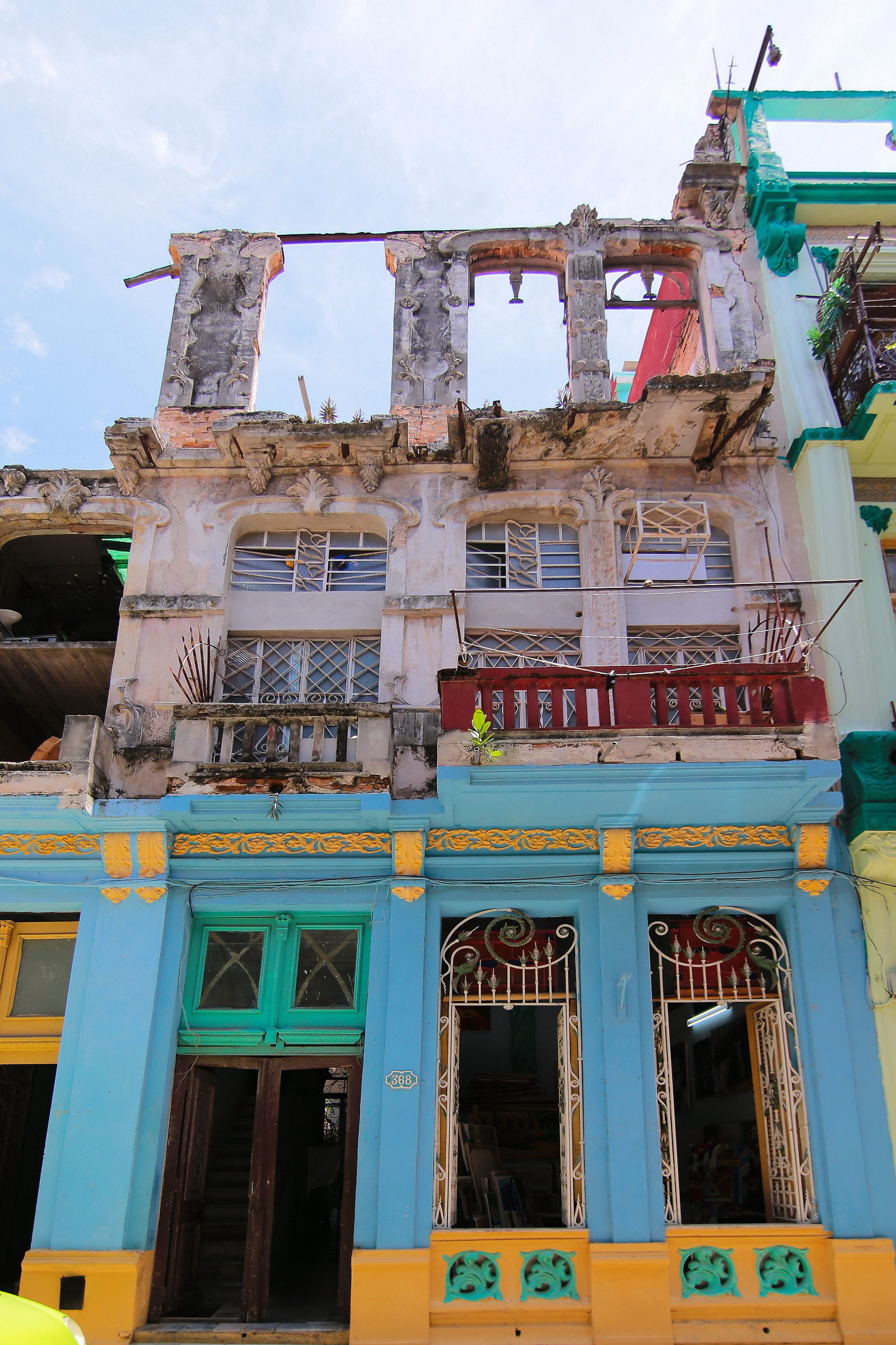 Shrouded and inhabited