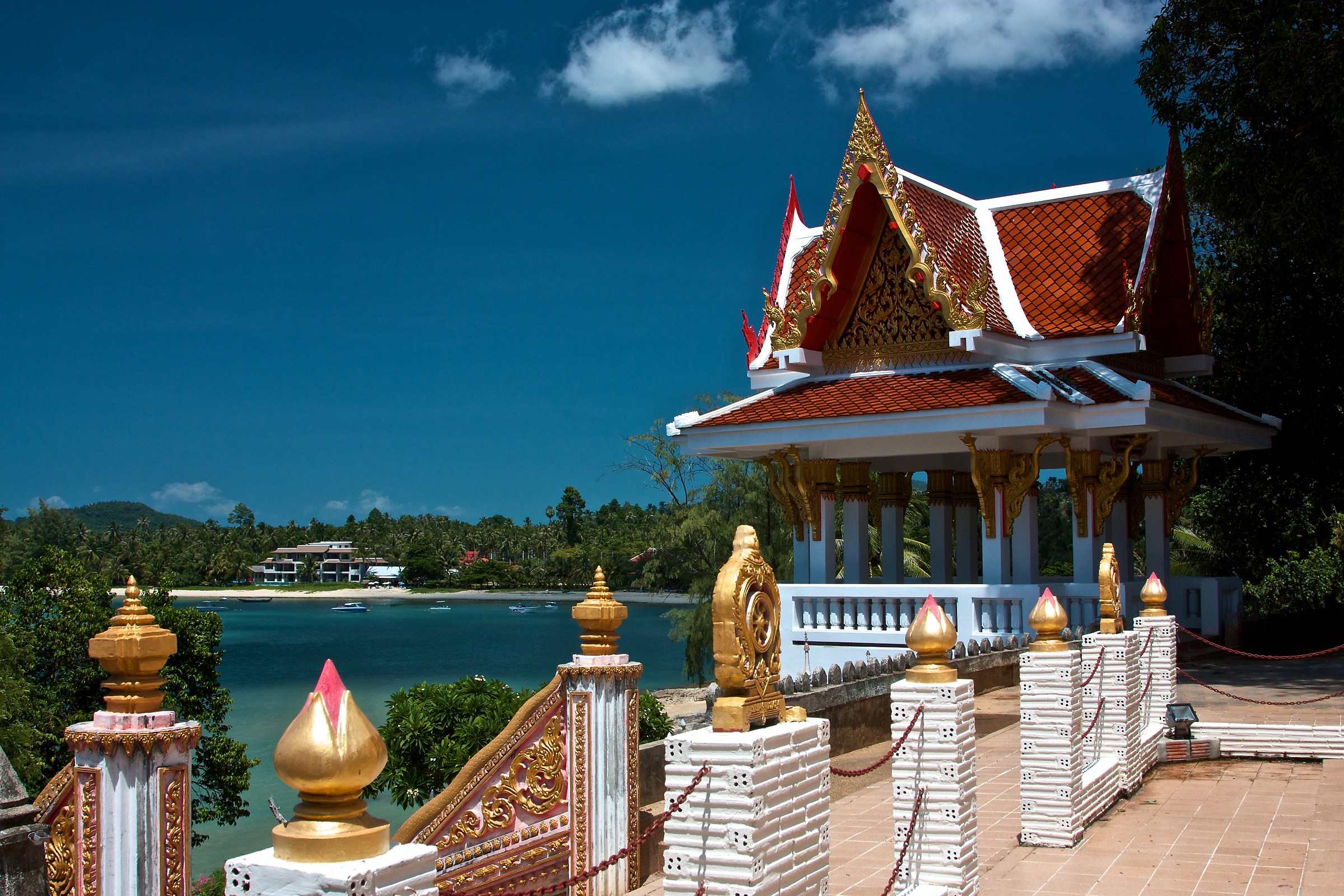 Thai Temple and Panorama