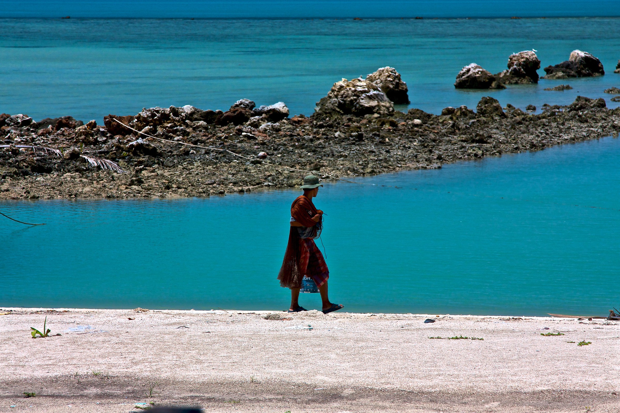Walking on the Beach