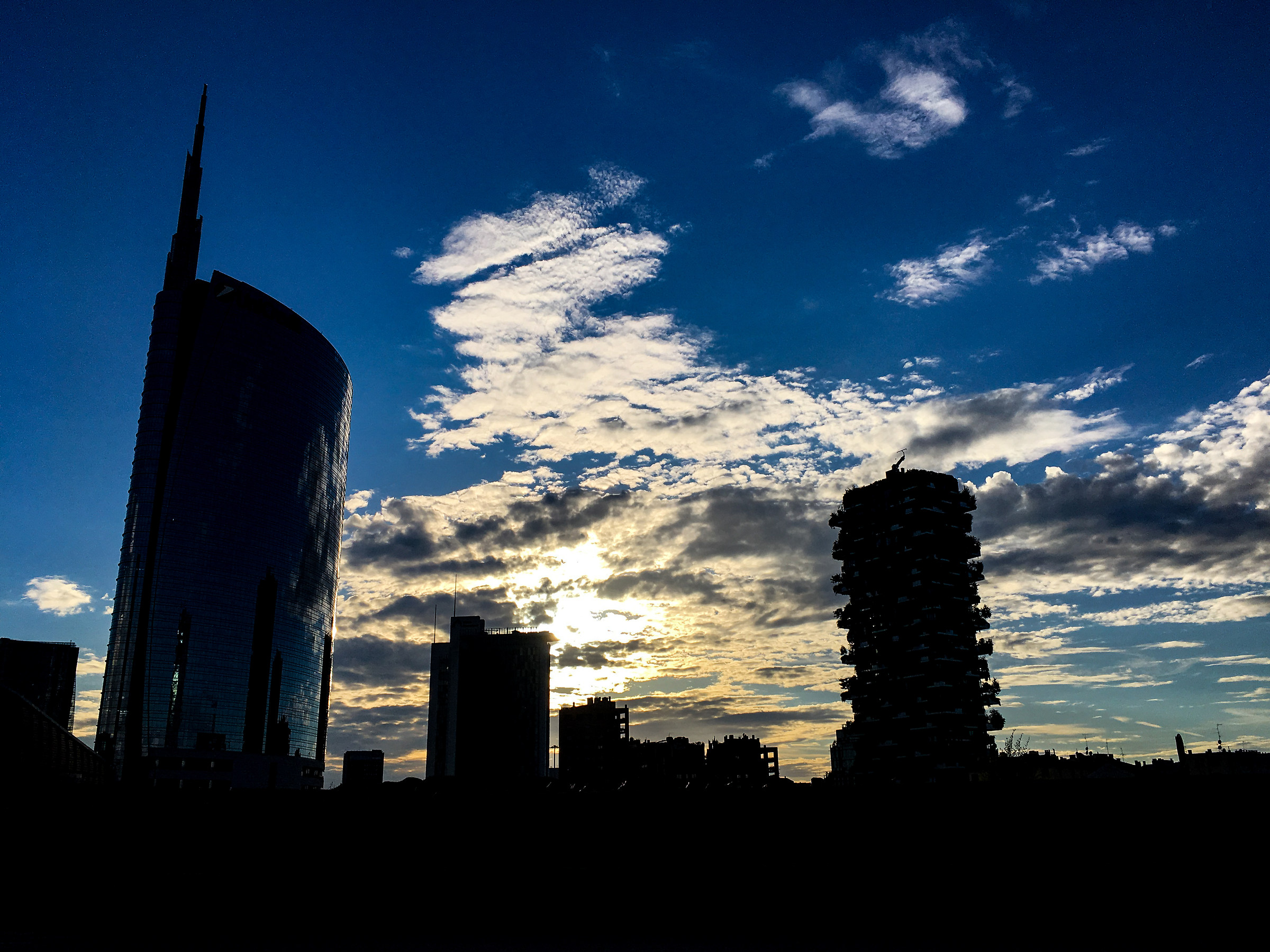 Milan at Sunset