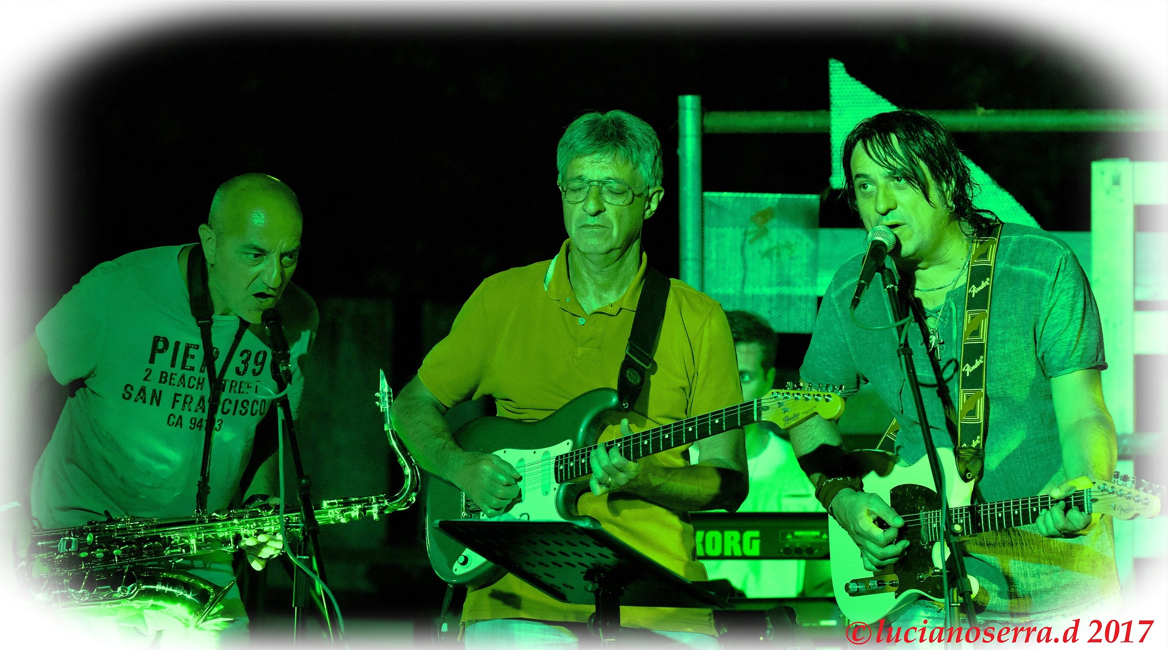 Gabriele, Sergio e John Strada