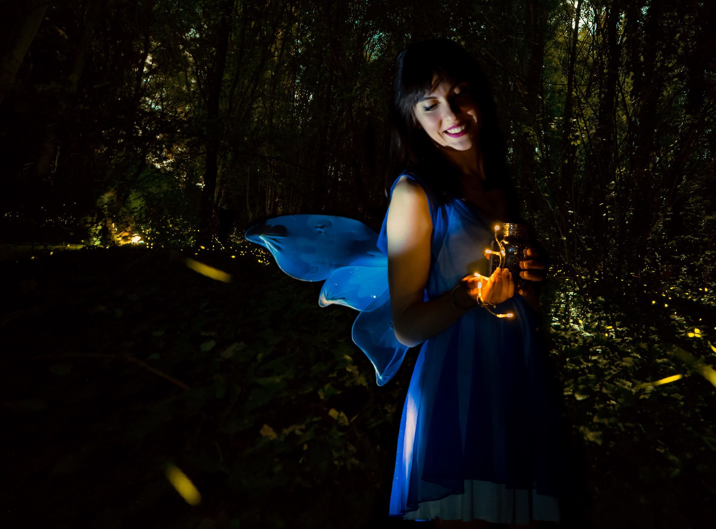 Fata tra le lucciole