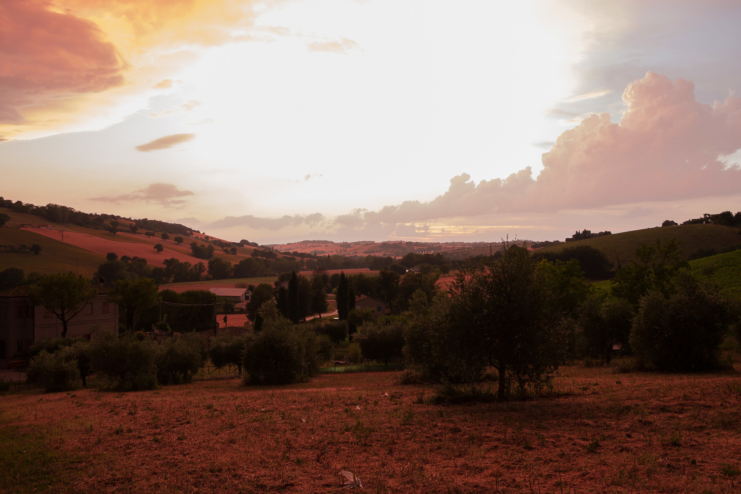 Tramonto marchigiano