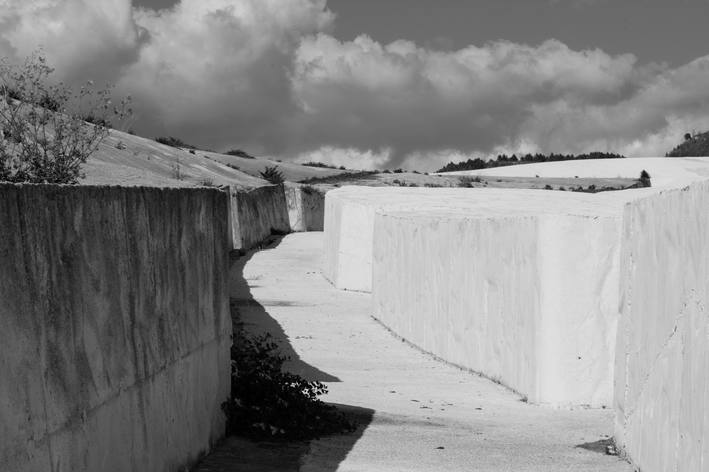 Cretto di Burri: per le strade