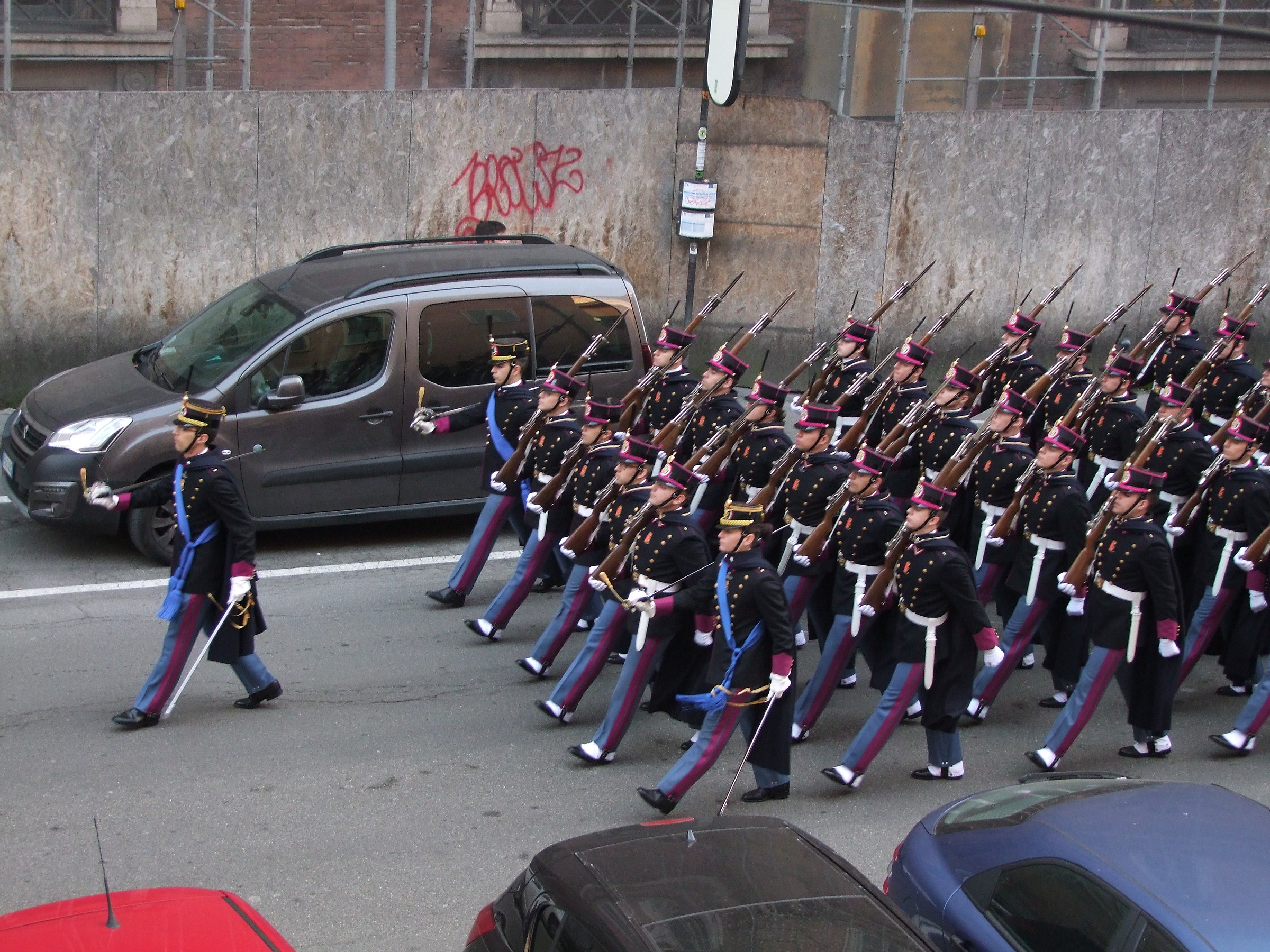 When Cadets are pulled out in Modena