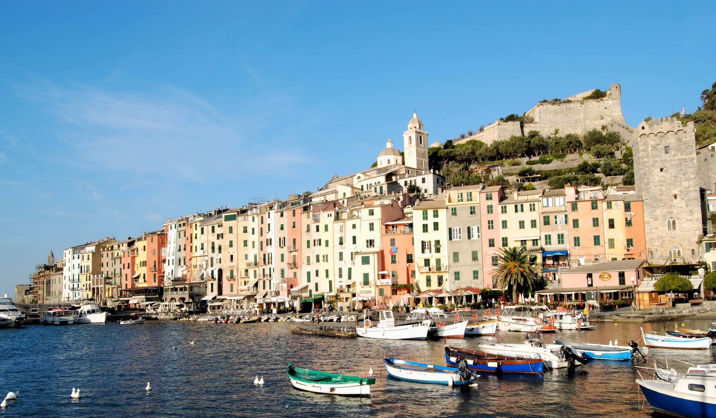 Portovenere mattino ore 08:30