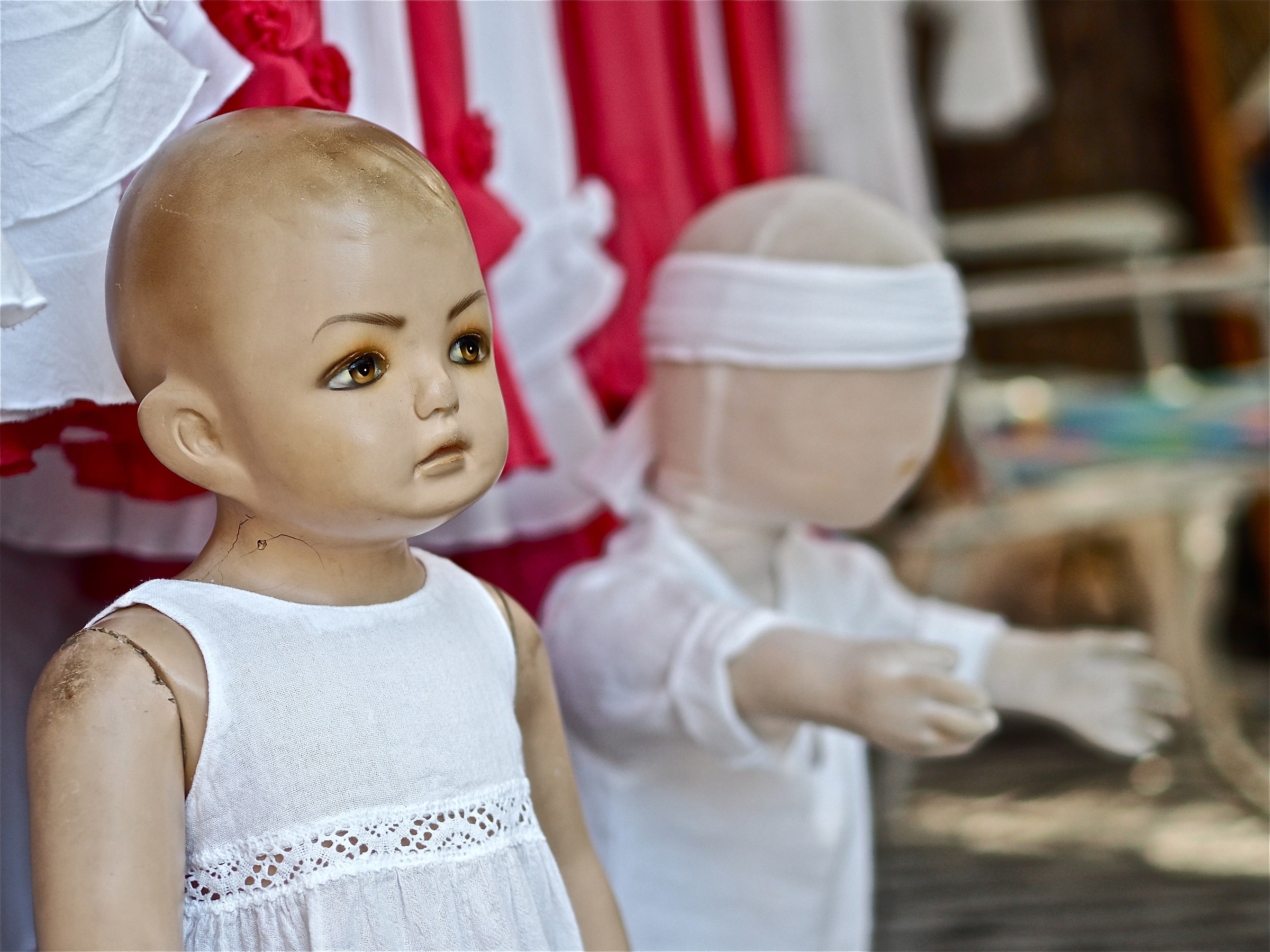 A somewhat disturbing look