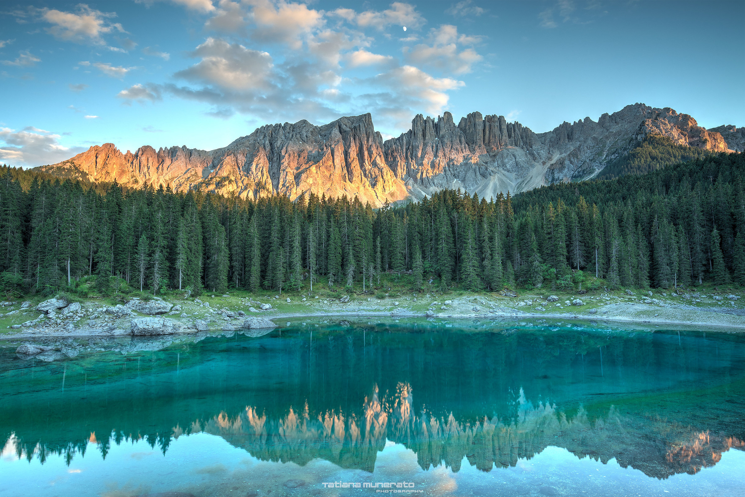 Tramonto al Lago di Carezza