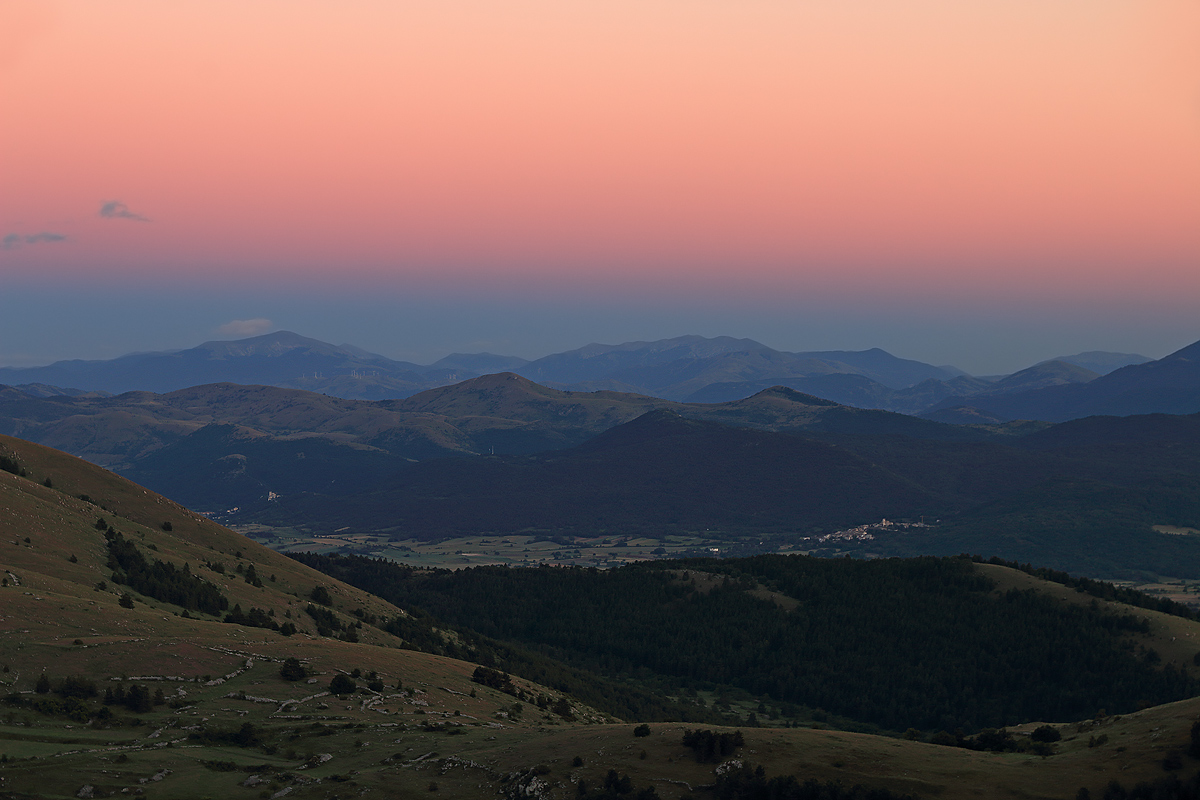 Twilight by the Gran Sasso