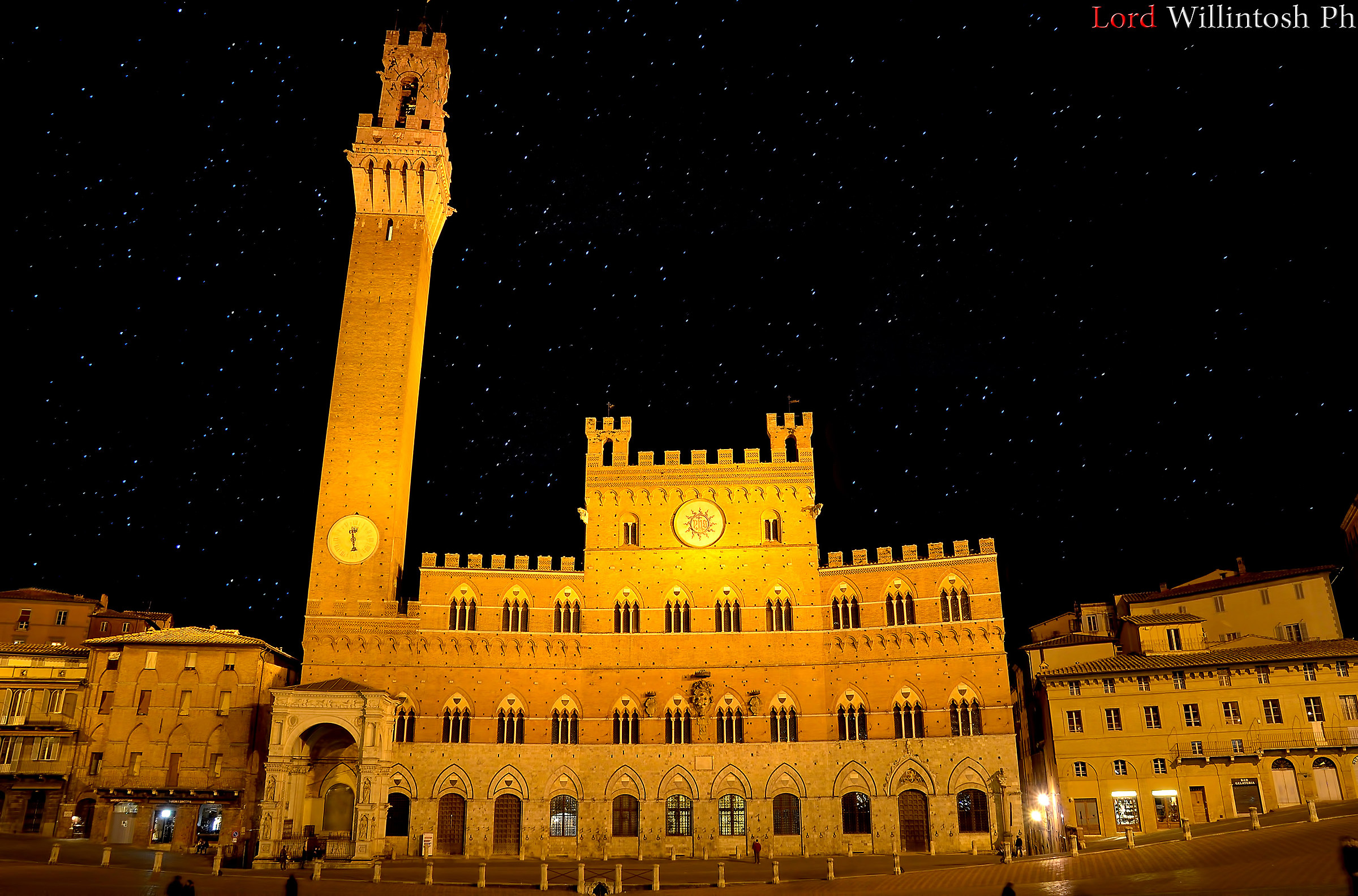 Double Exposure at Piazza Del Campo