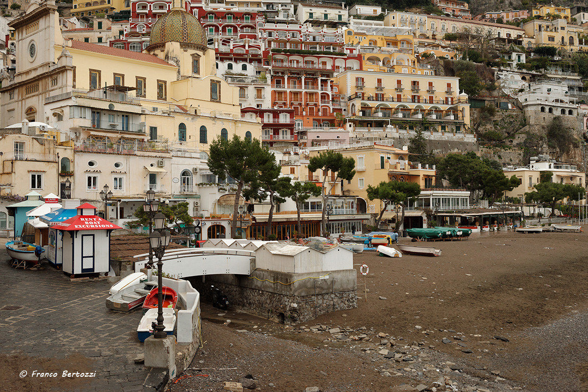 Positano, from the beach