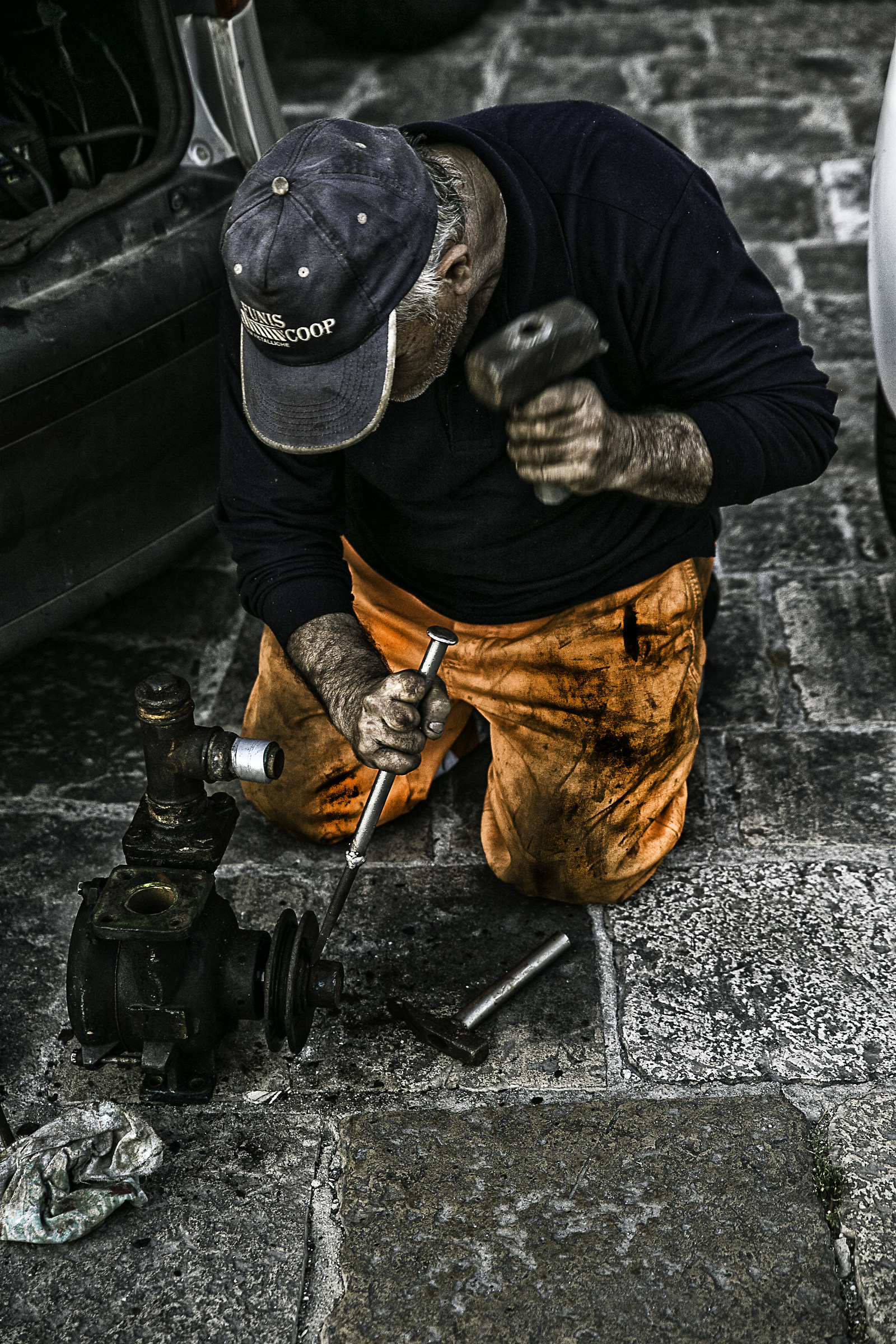 Steering wheel adjustment