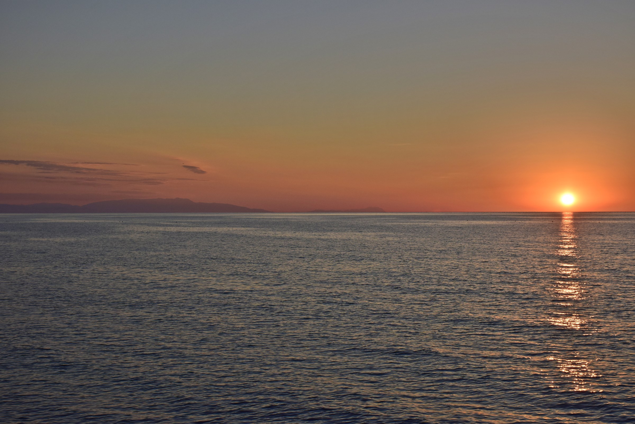 Greeting to the sun from the Gargano