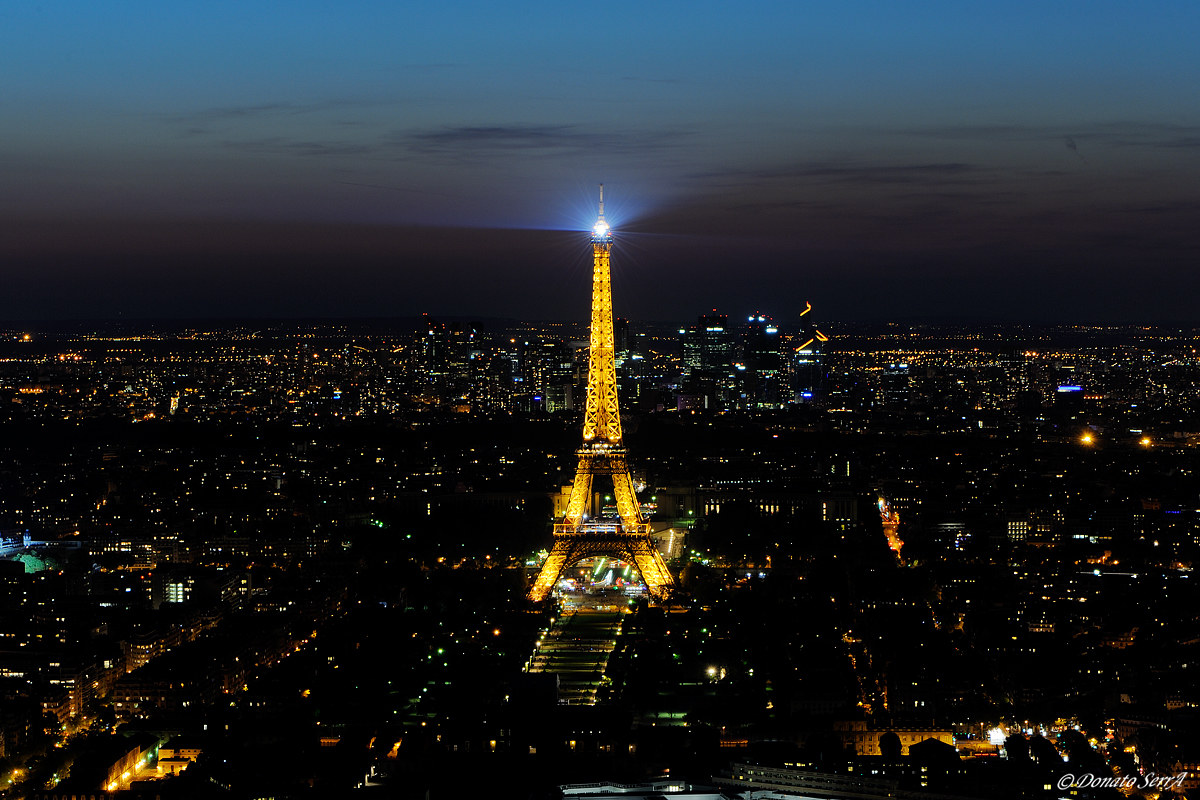 Eiffel Tower from the Montparnasse Tour