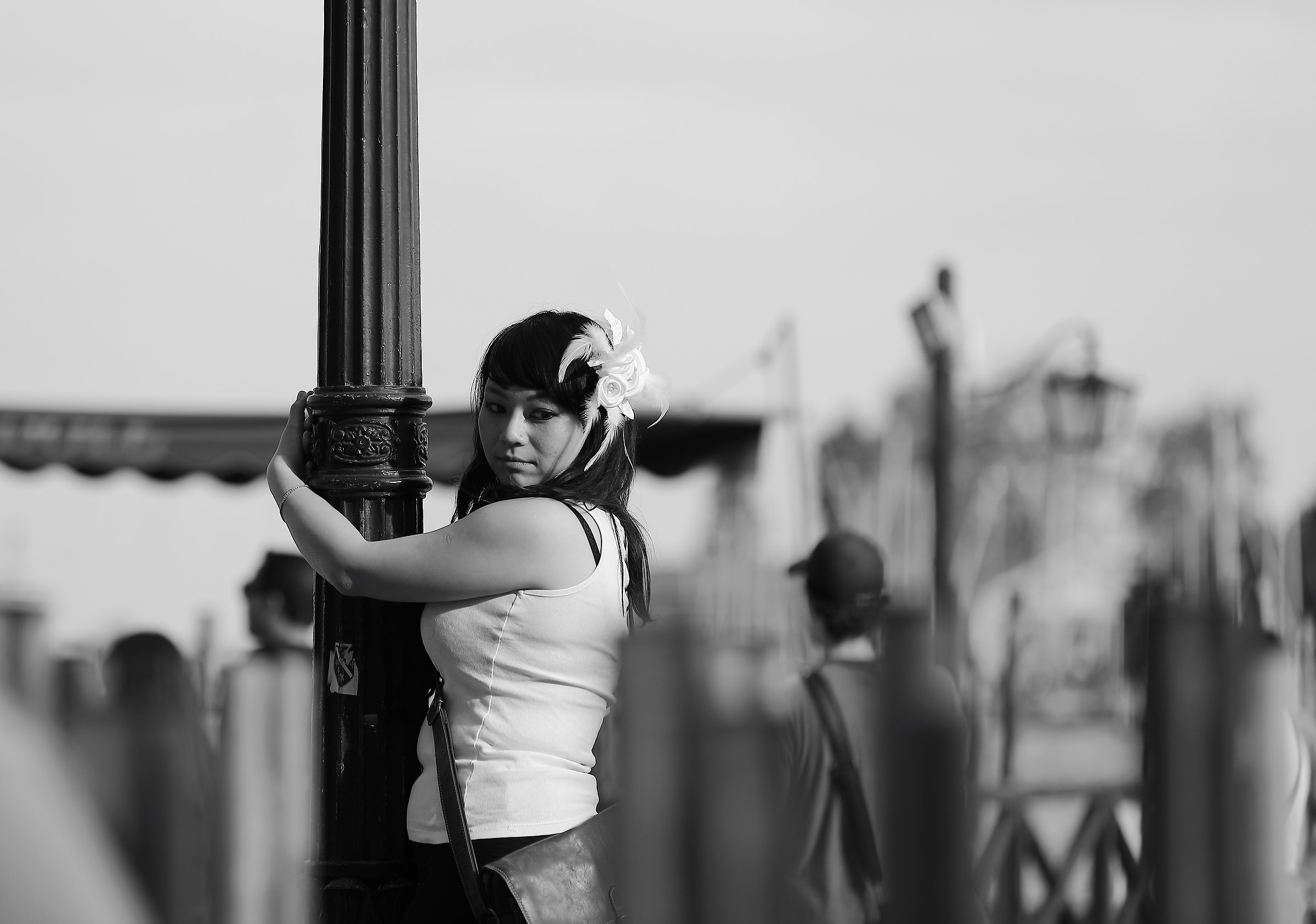 Pole dance in Venice