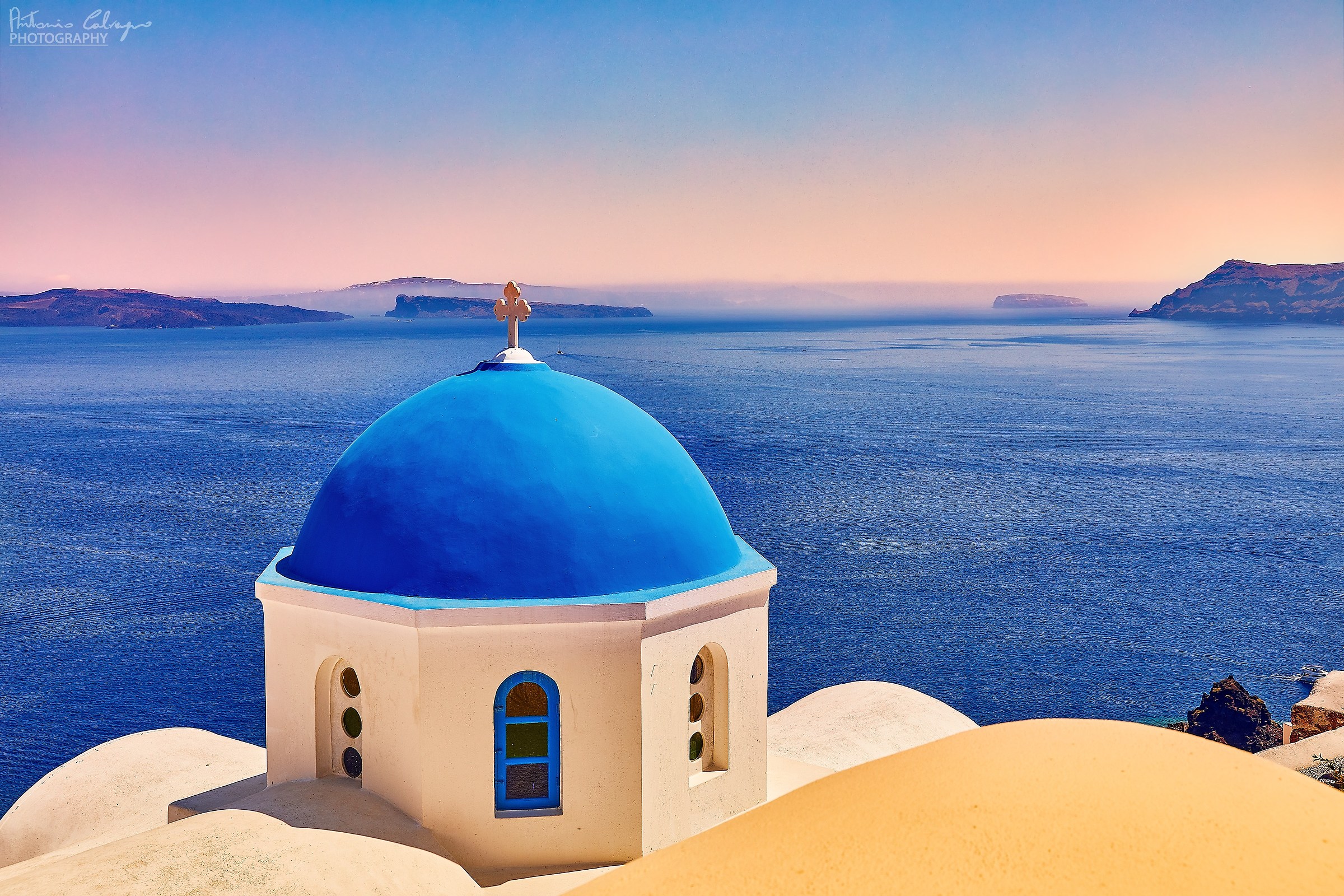 Cartolina da S A N T O R I N I