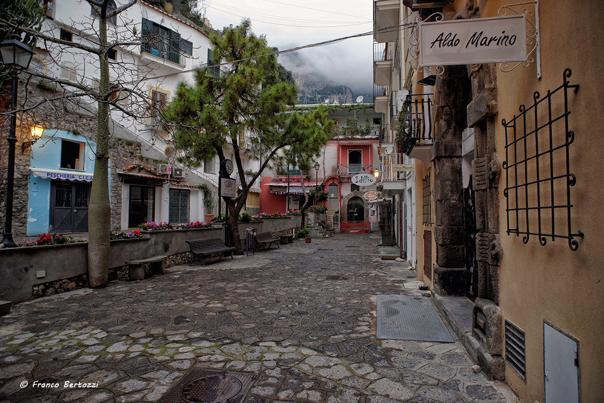 Positano, square Aldo Marino
