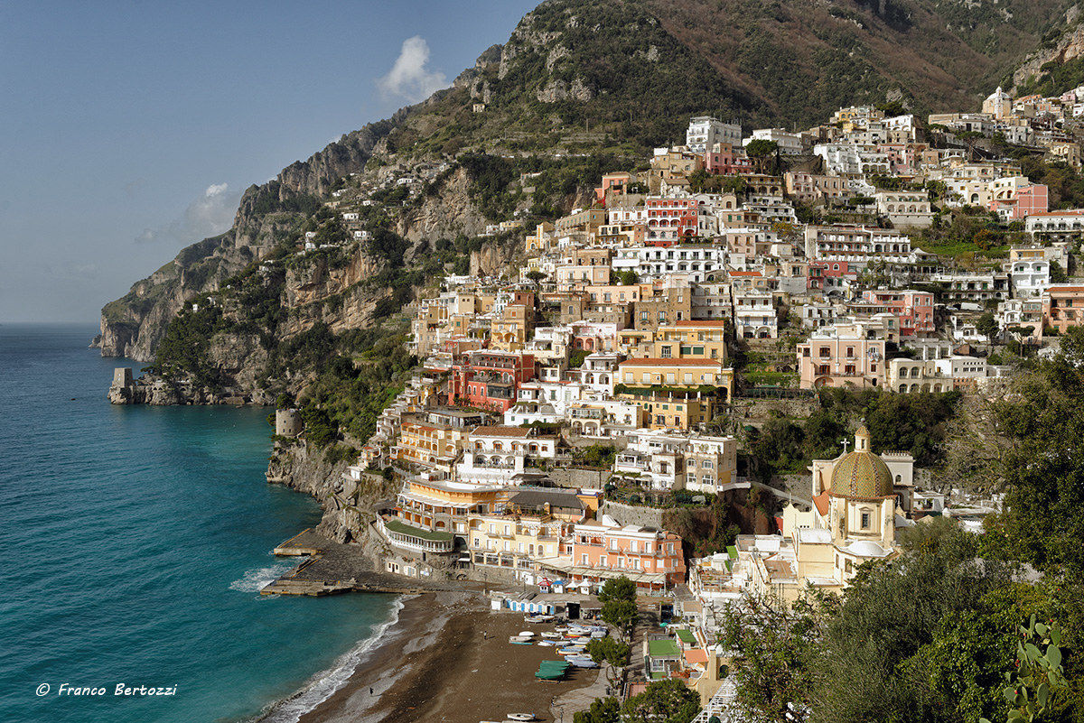 Positano, cartolina