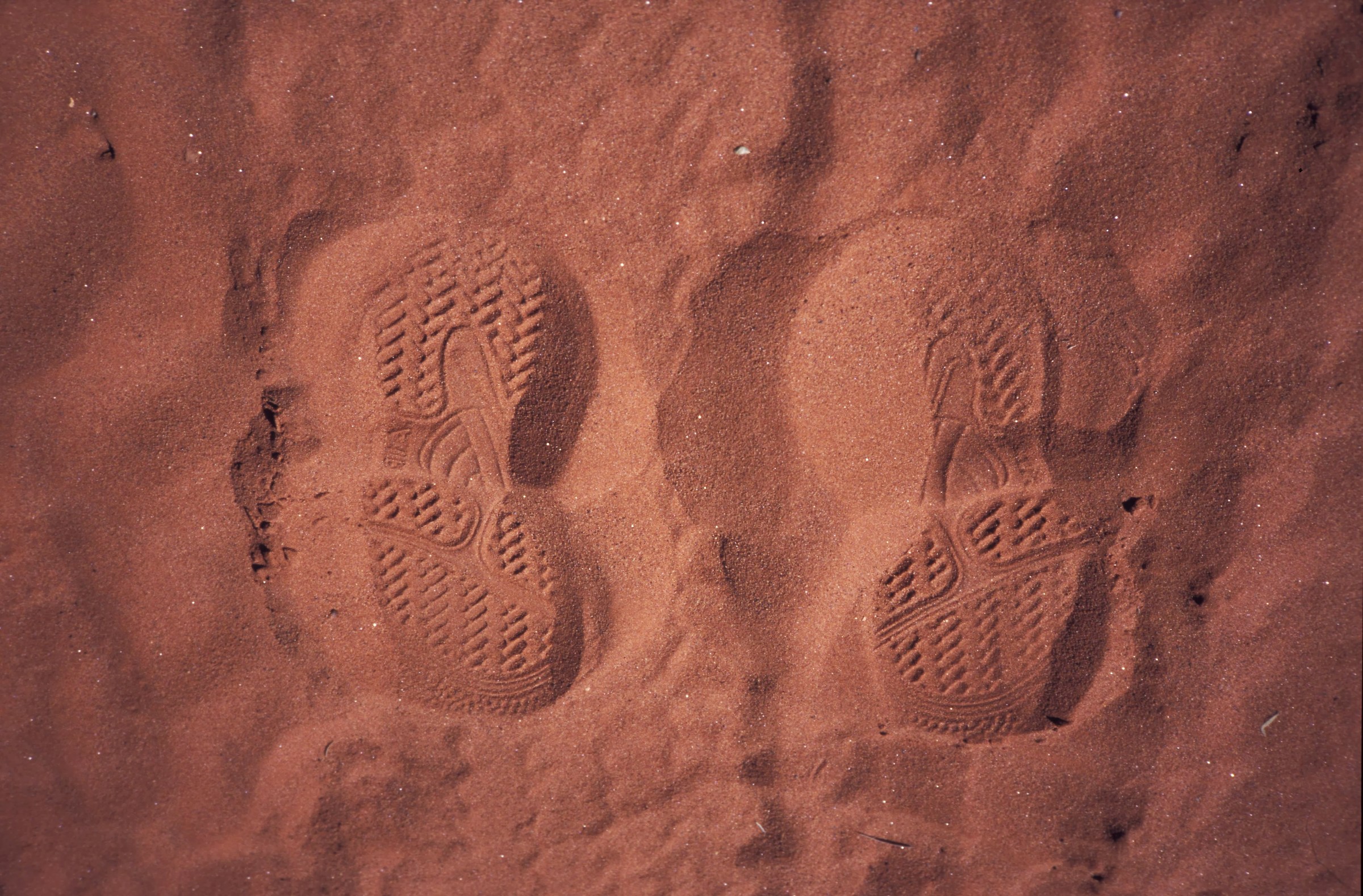 Impronte passeggiare ...