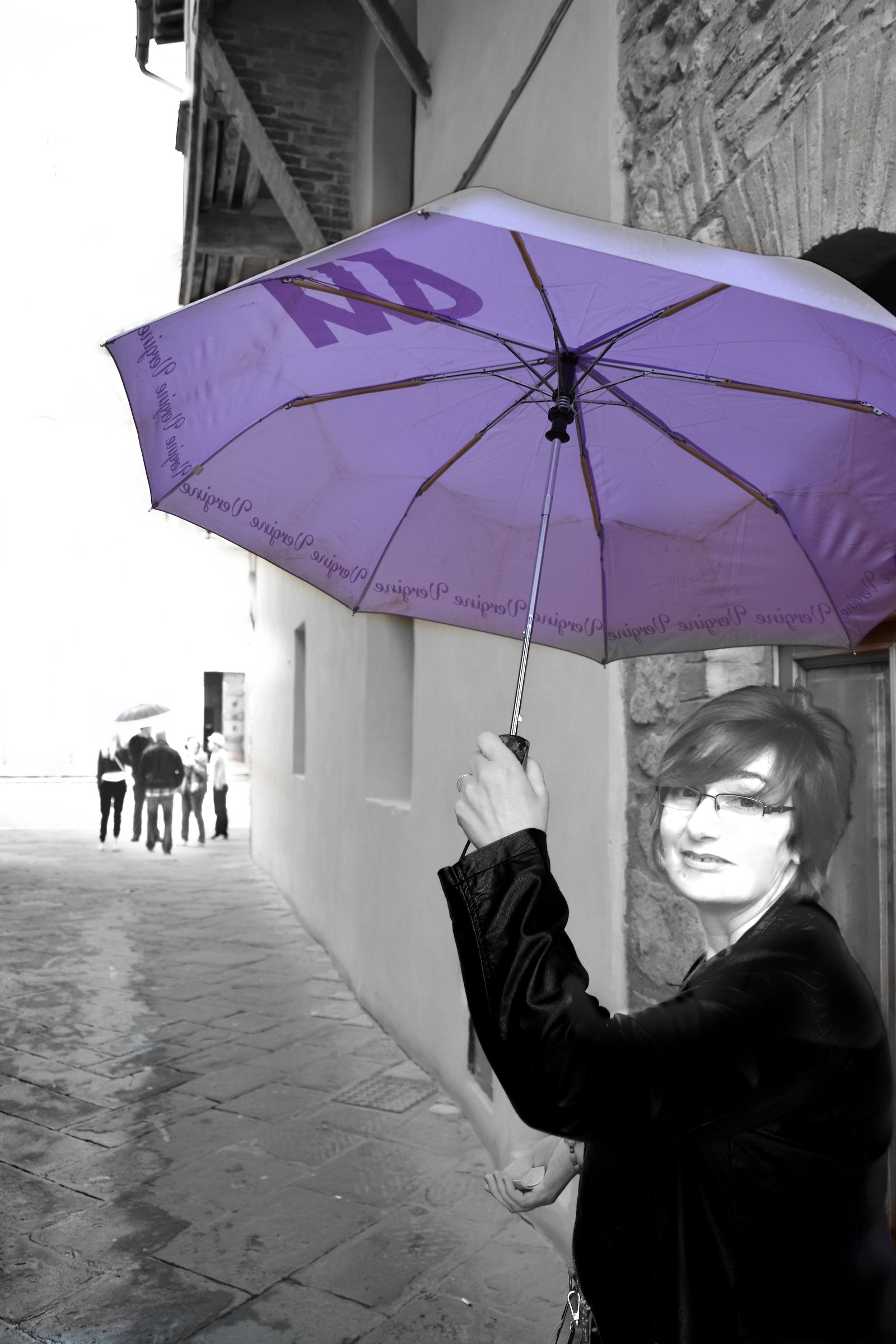 Pioggia a Montepulciano