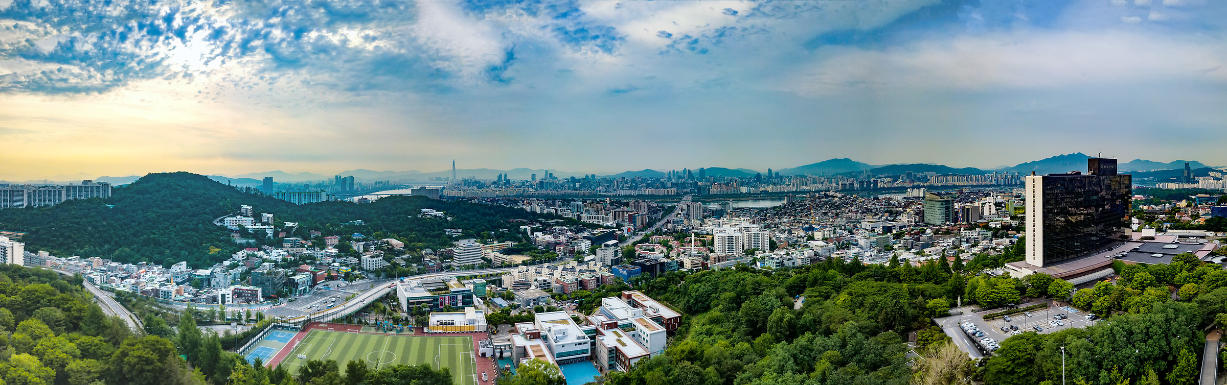 Seoul from Namsen Park