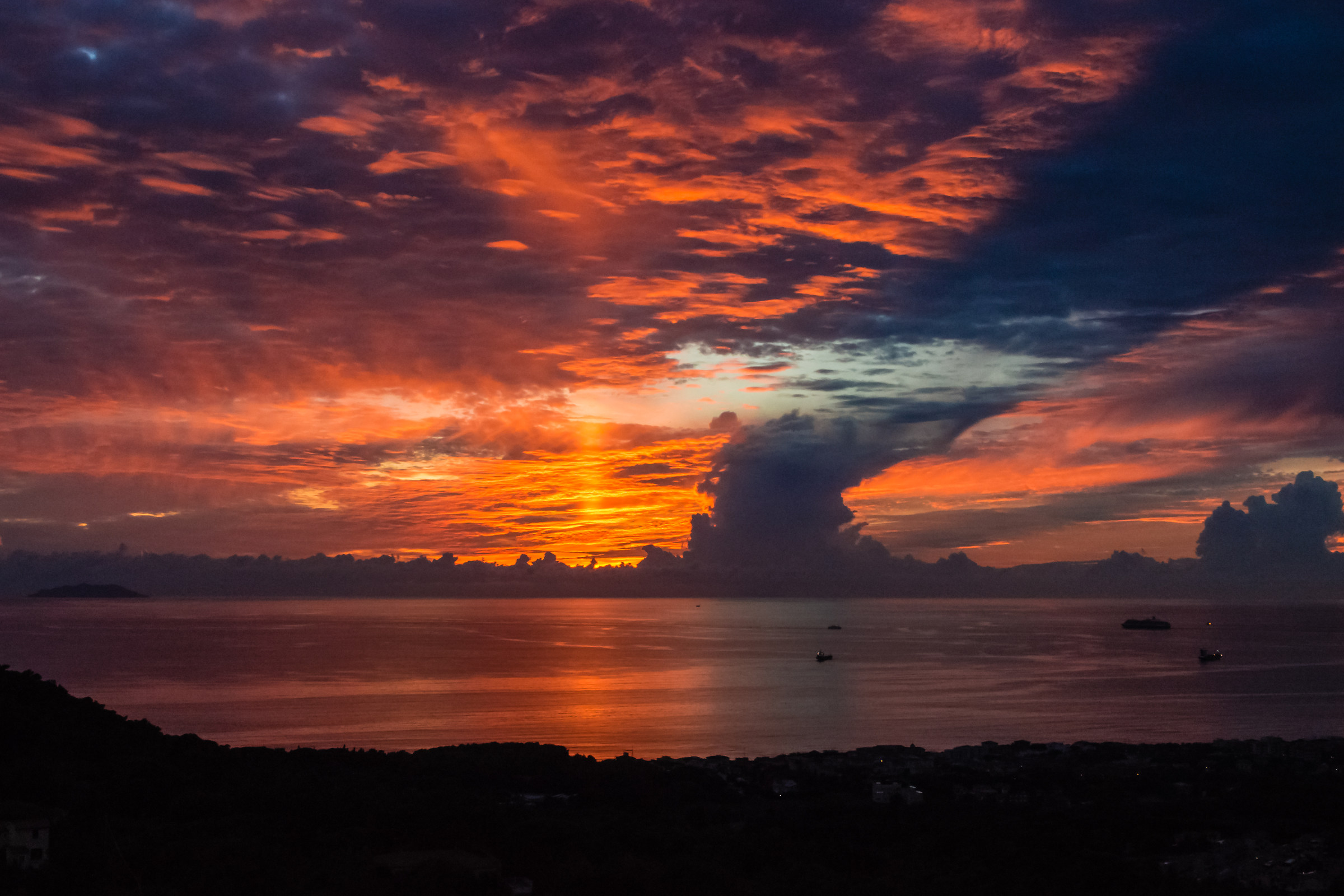 Sunset from Montenero