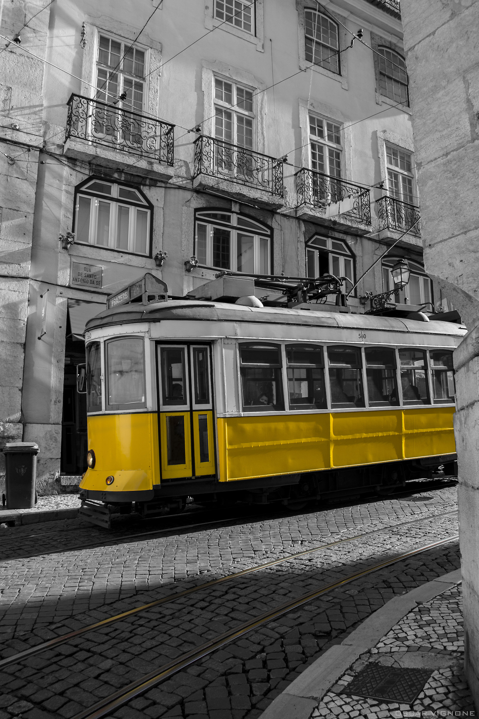 Tram in Lisbon