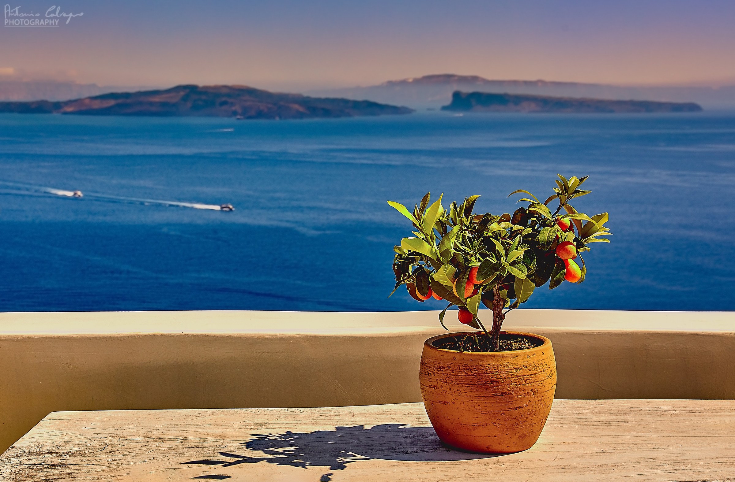 The fall of Santorini