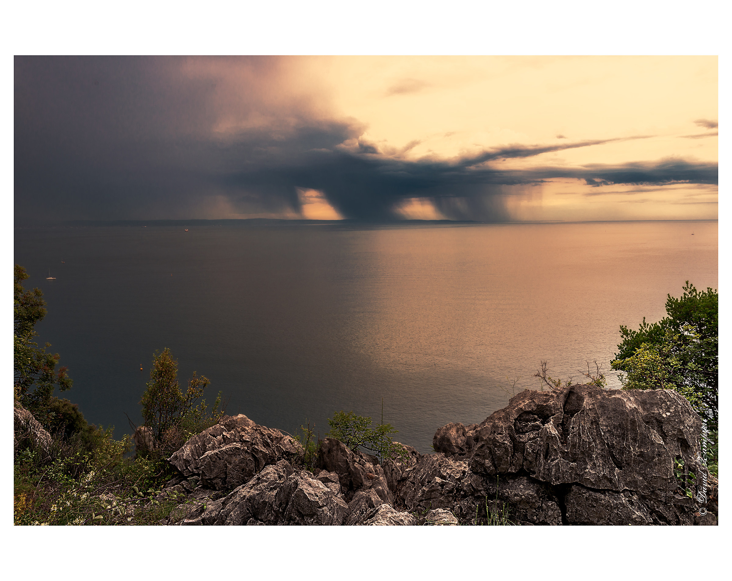 ..tempesta verso il tramonto