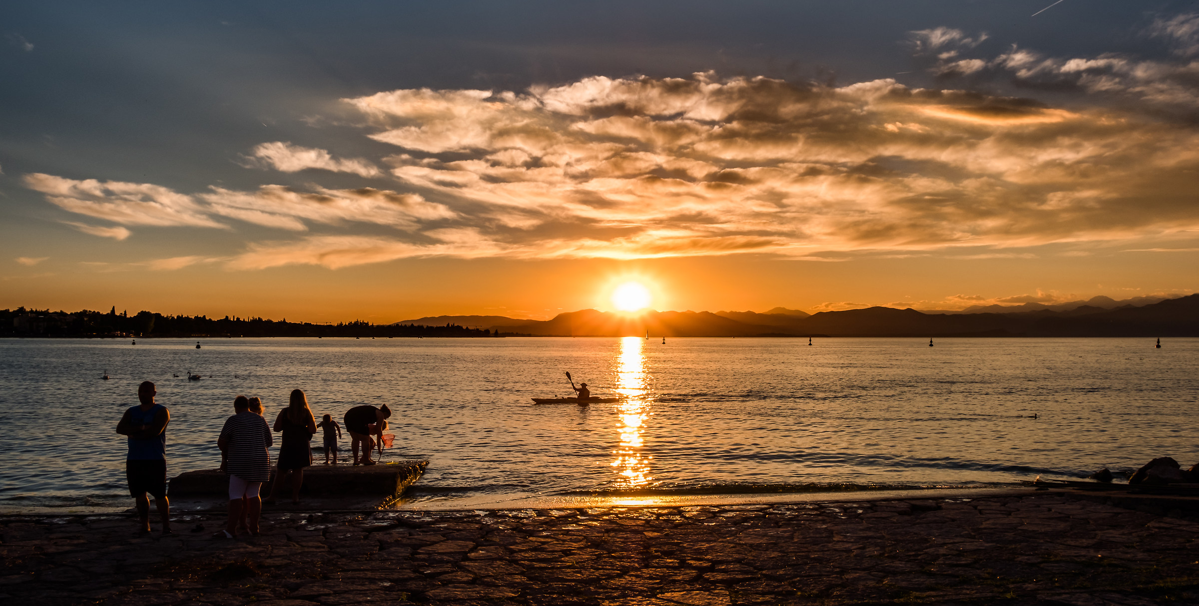 The Orange Of Lake Garda (Peschiera del Garda) !!!
