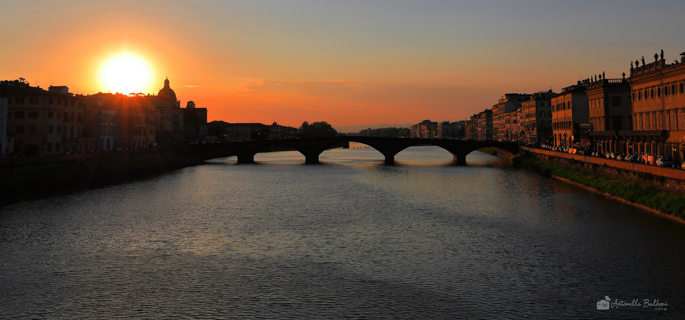 Sunset in Florence