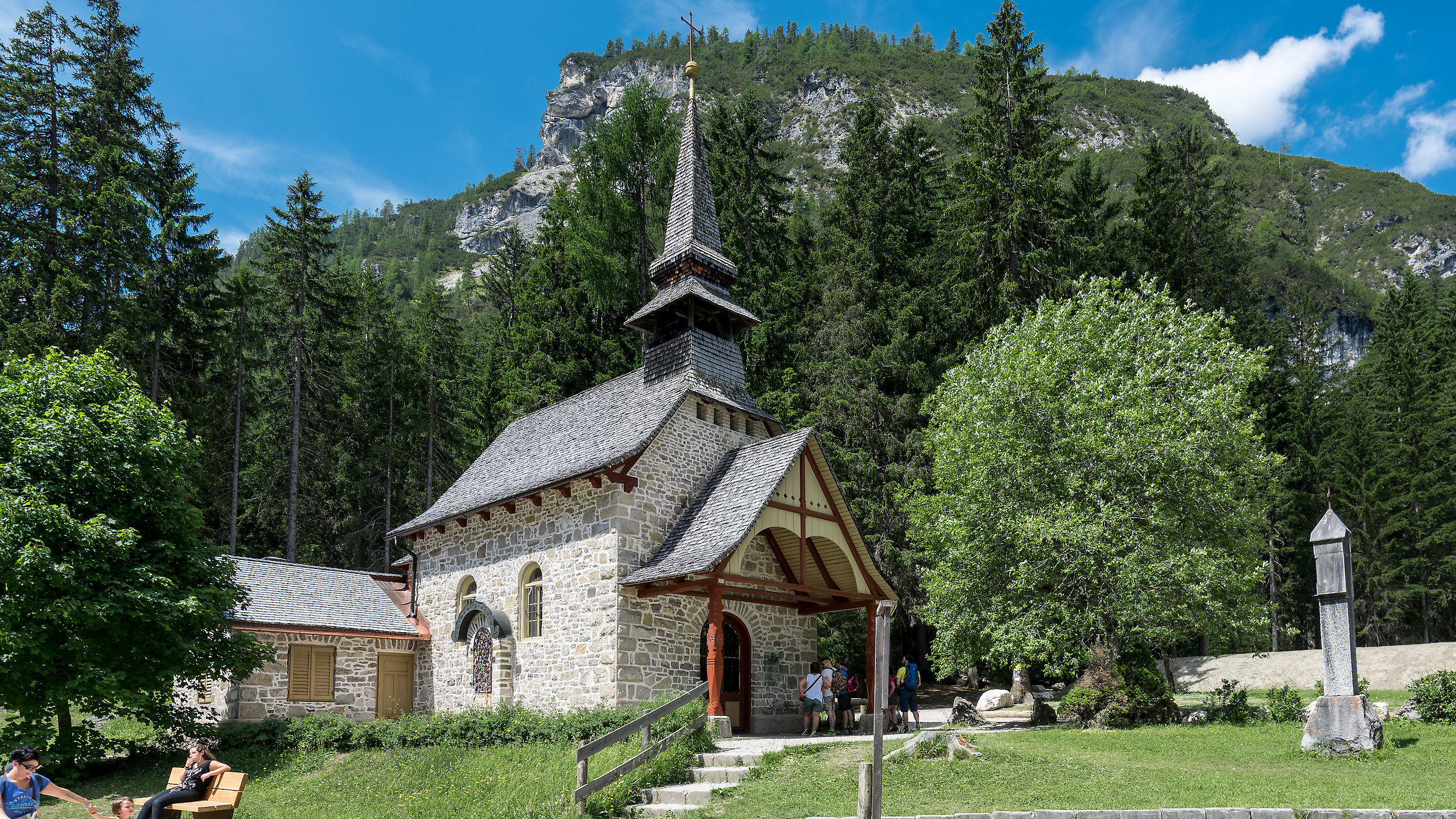 Church at Lake Braies
