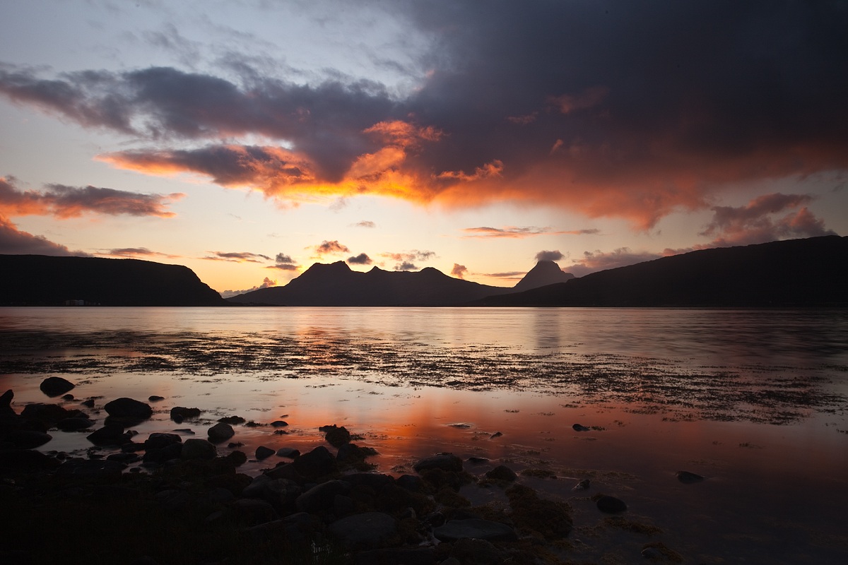tramonto alle lofoten