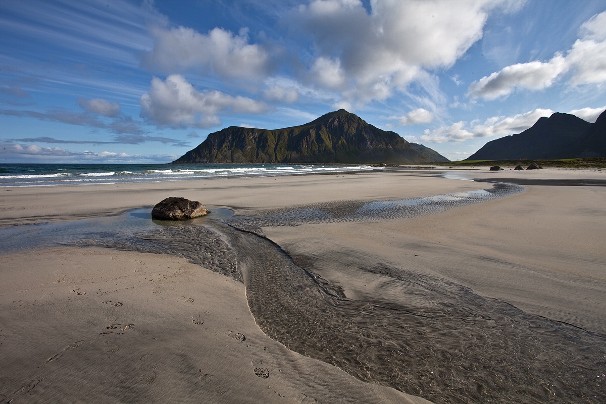 spiaggia alle lofoten