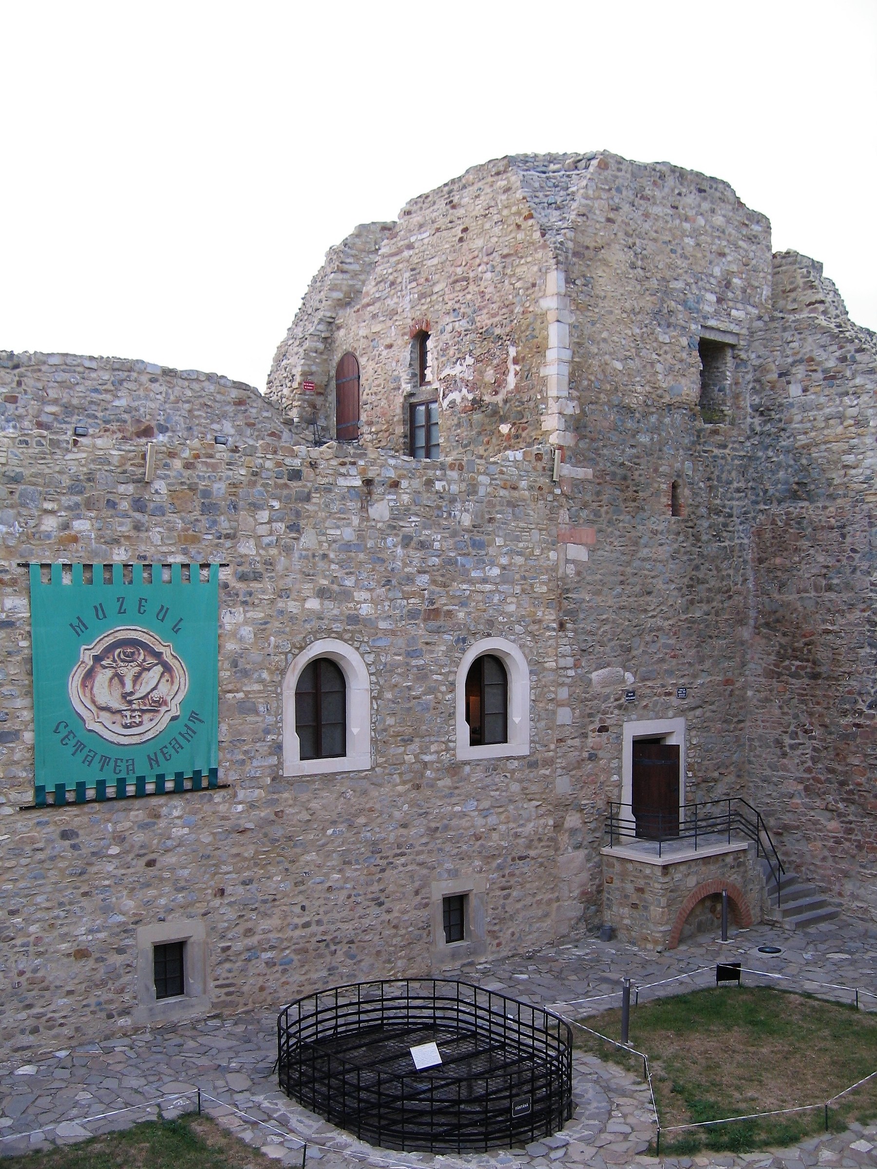 Fortress Neamt Romania (inner courtyard)