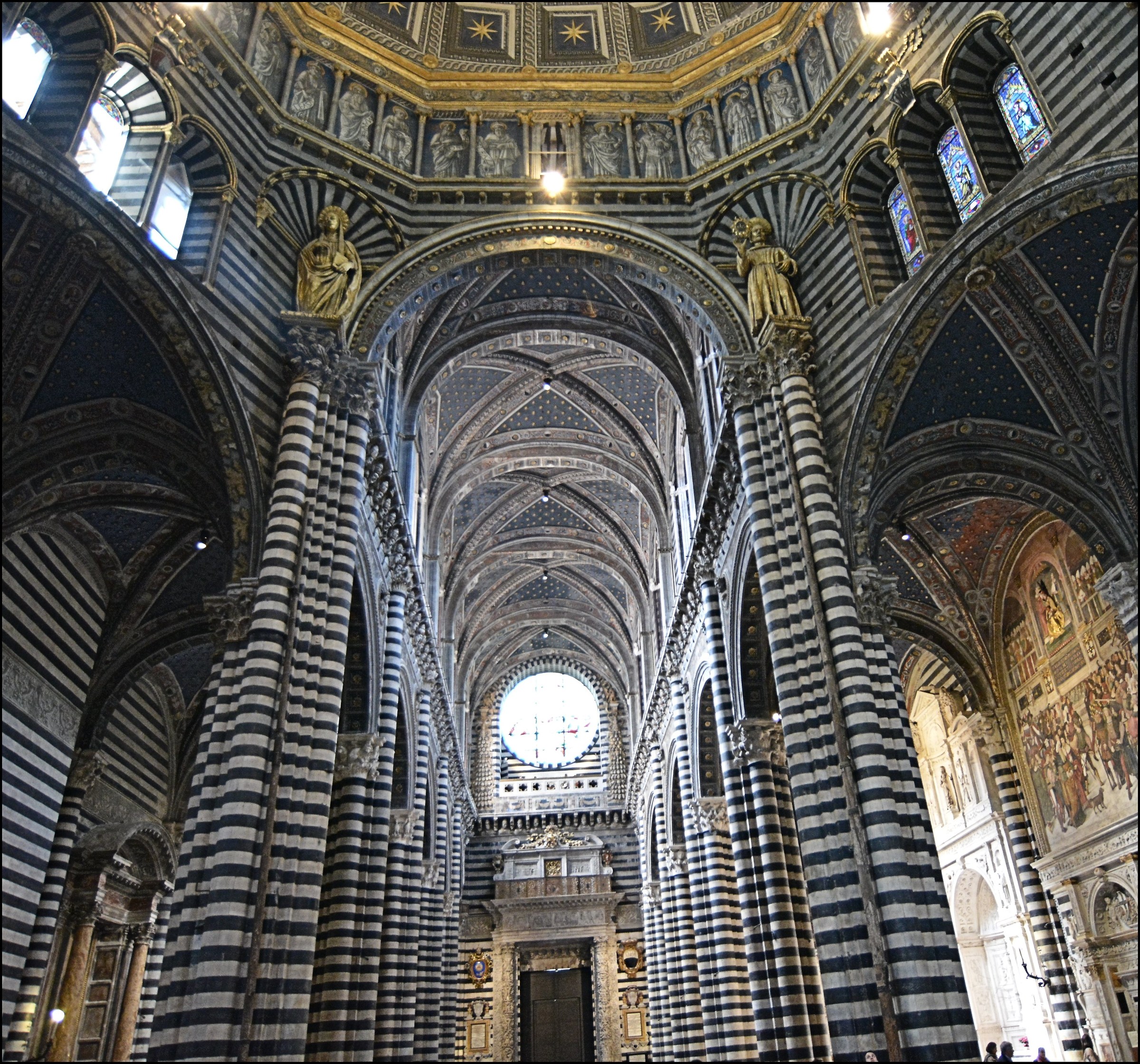 Duomo Siena - Central Nave (detail)