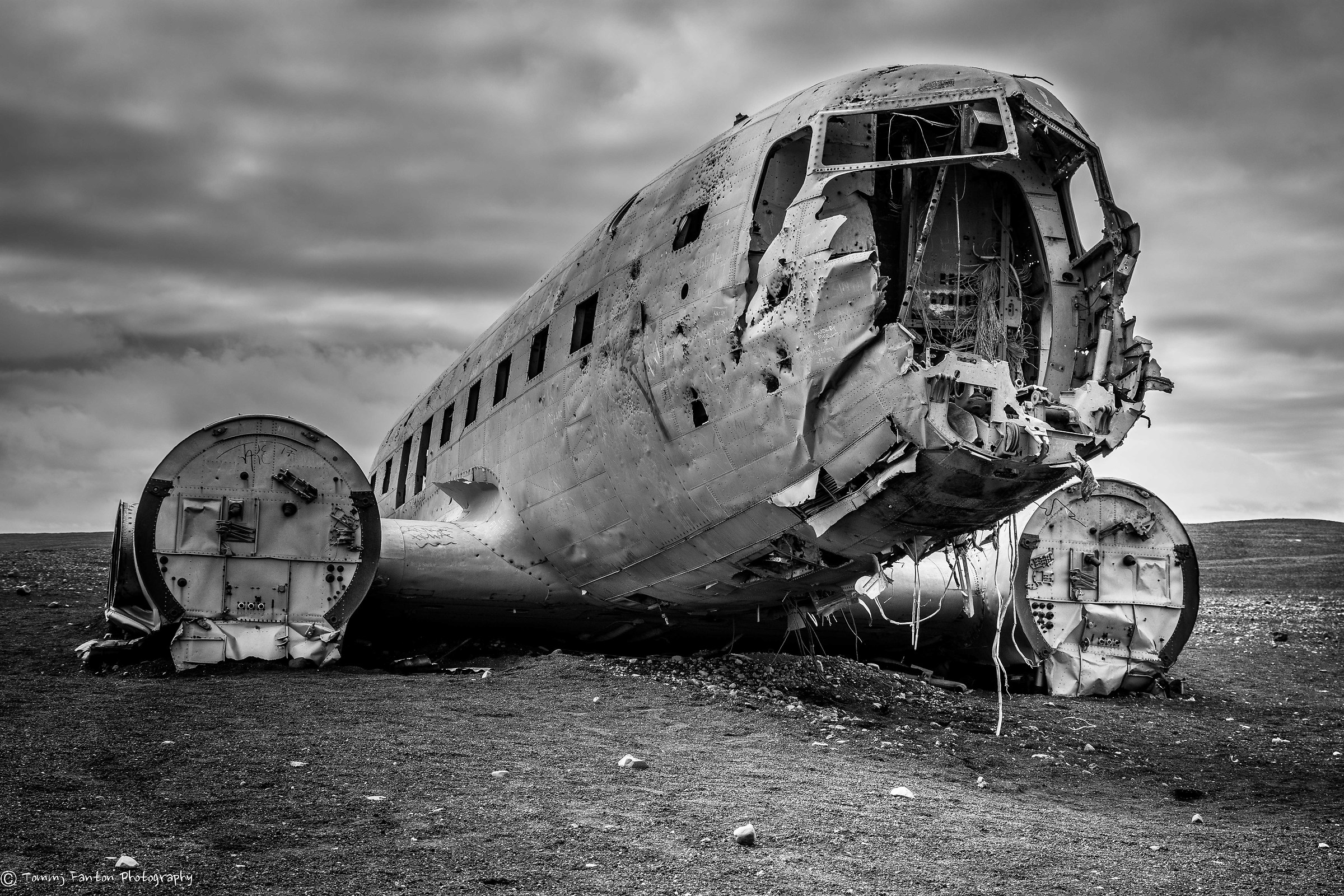 Sulla spiaggia di Myrdalsjokul.