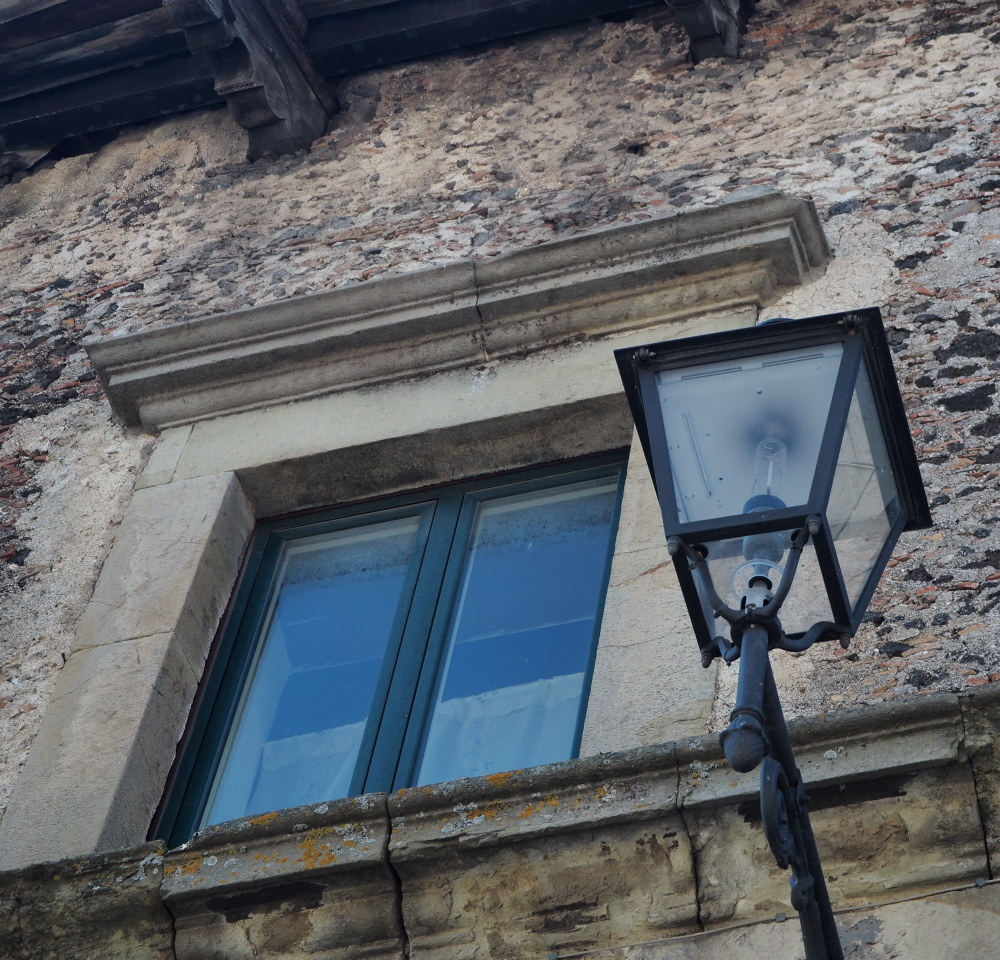 The lamppost and the window