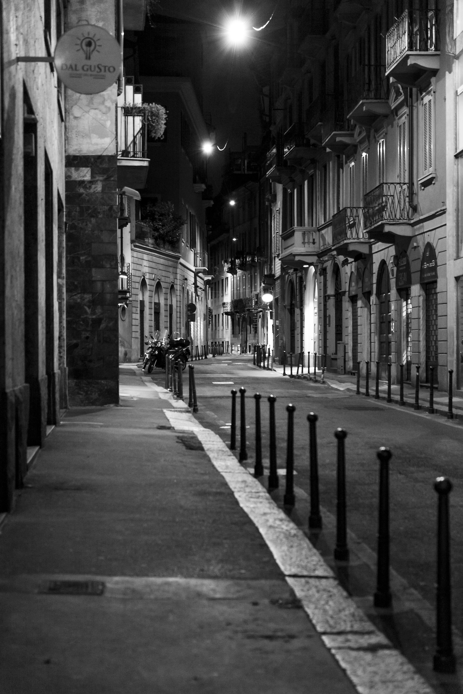 Downtown streets, Milan