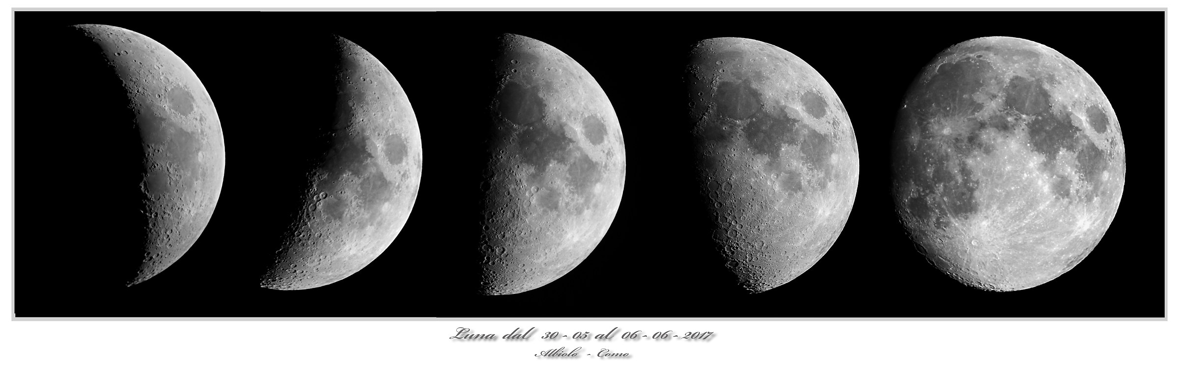 Il crescere della Luna