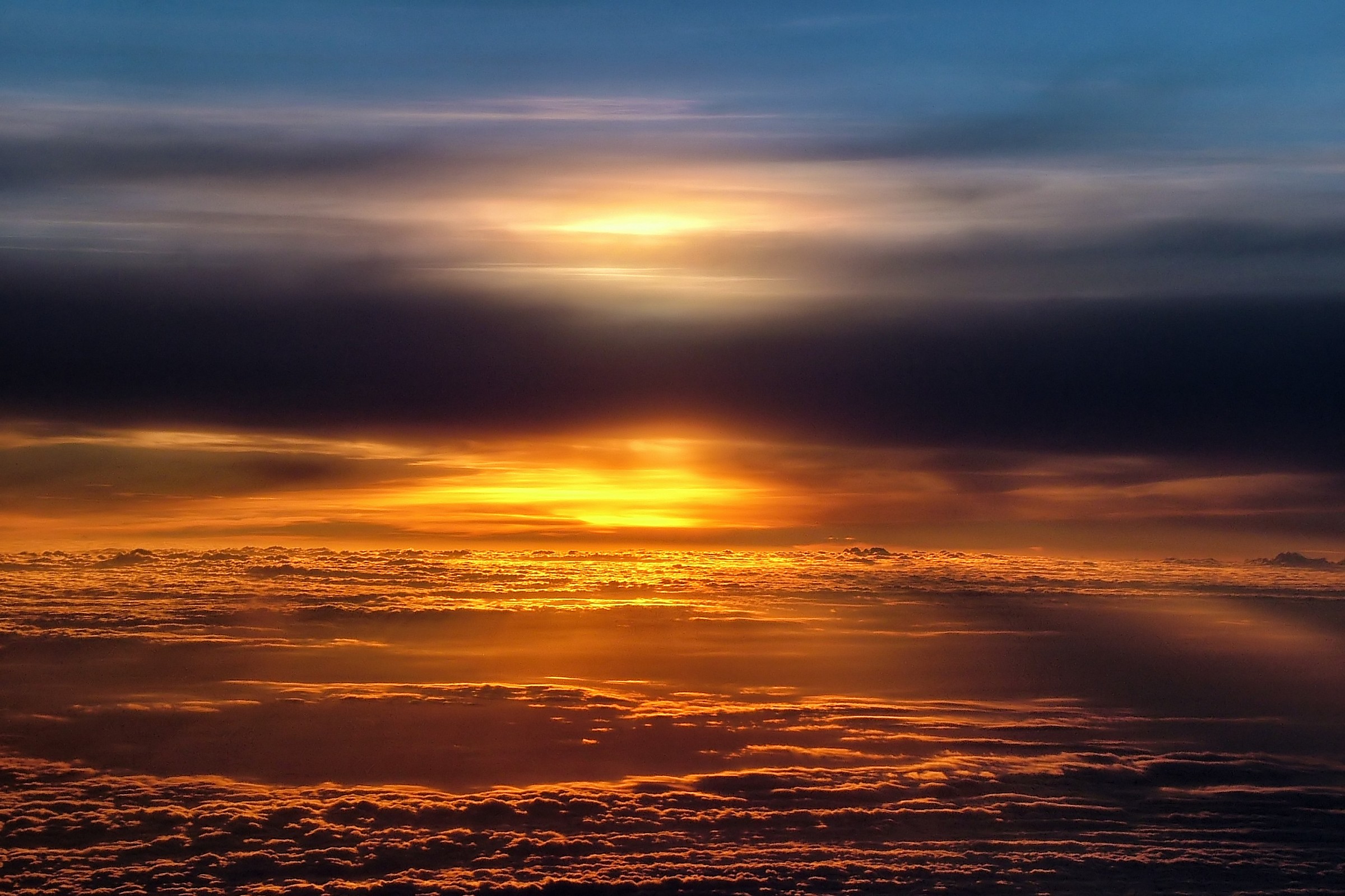 Tramonto...a 30.000 piedi di quota